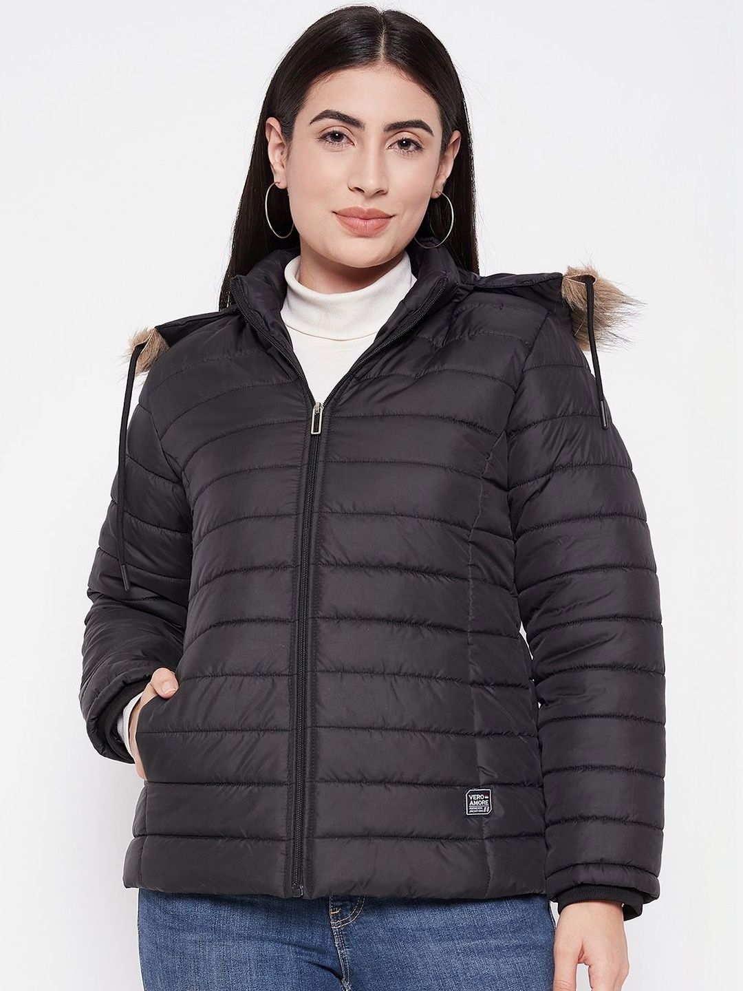 VERO MODERNO Women Lightweight Puffer Jacket-picture-35