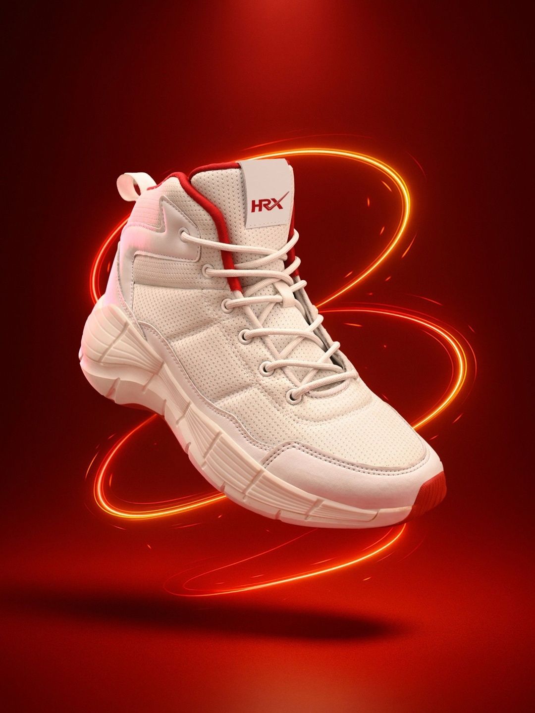 HRX by Hrithik Roshan Men Mesh Basketball Non-Marking Shoes
