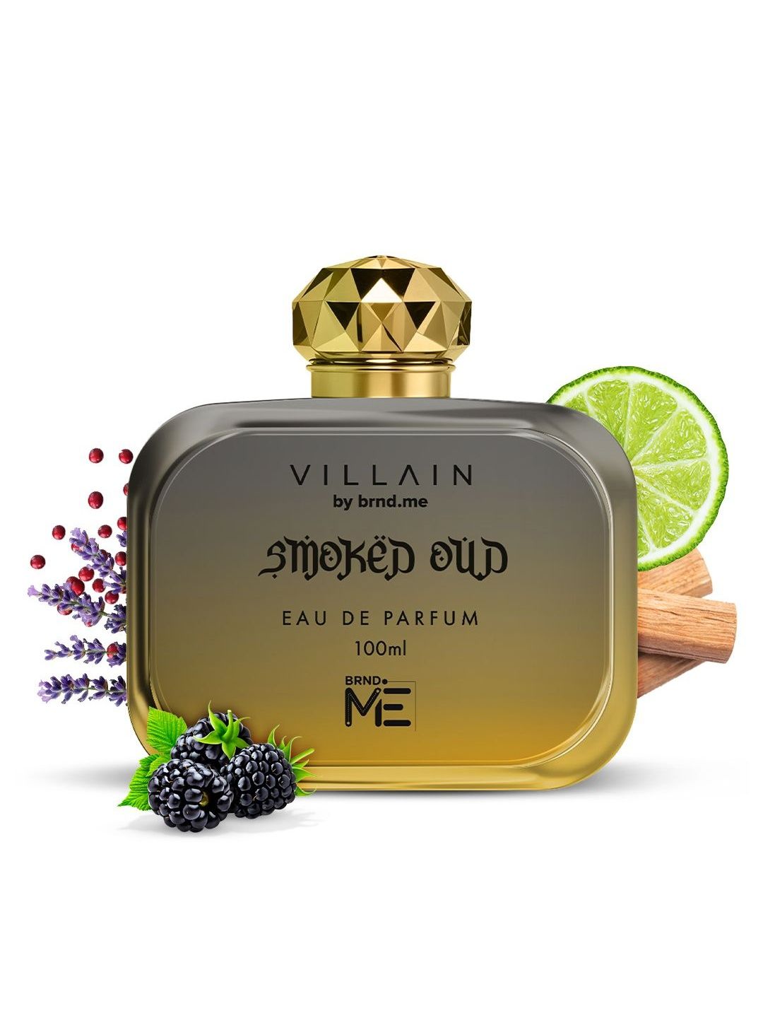 VILLAIN Men Smoked Oud Long Lasting Eau De Parfum- 100 ml-picture-12