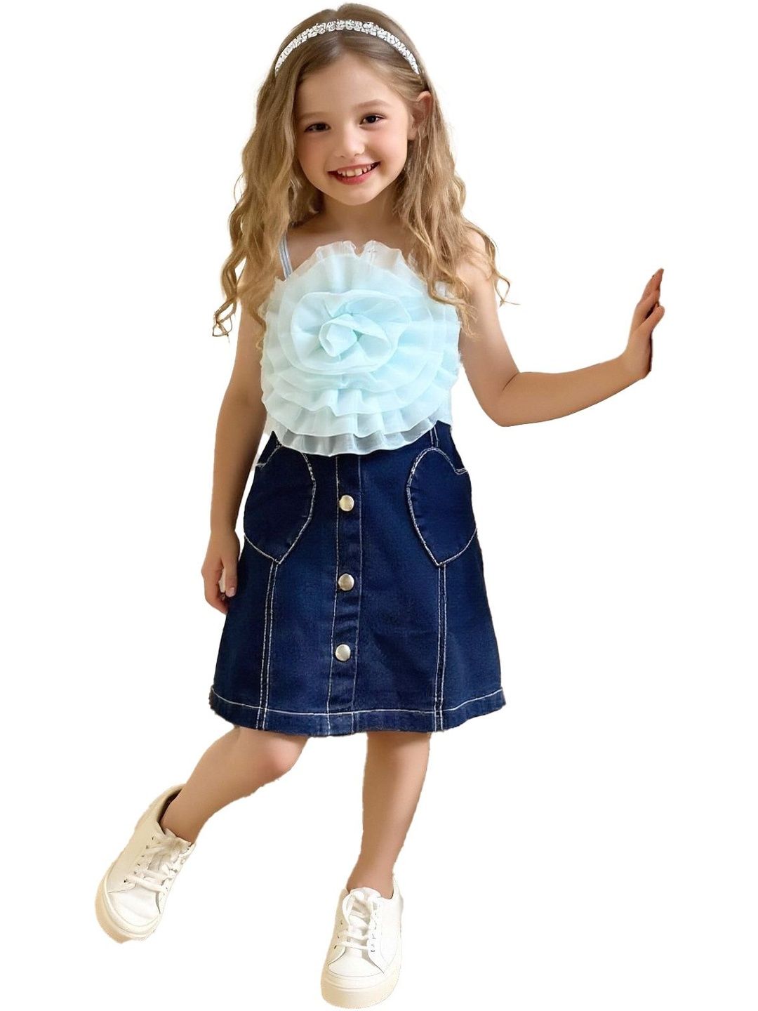 StyleCast x Revolte Girls Top with Skirt-picture-32