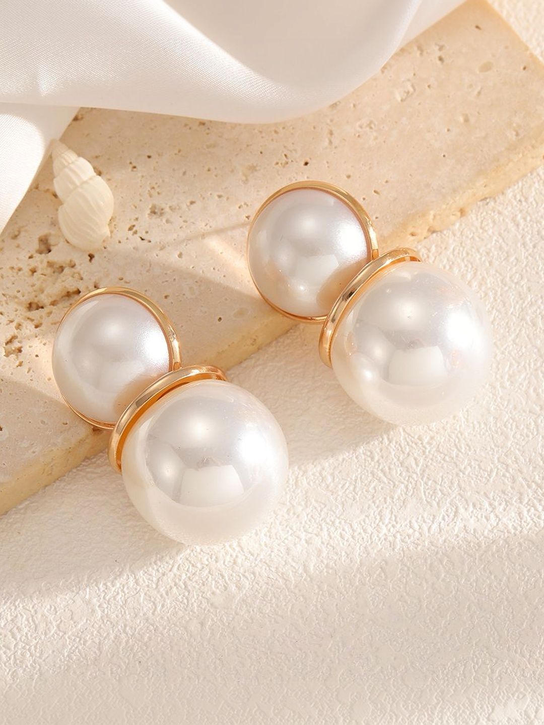 MEENAZ Spherical Studs Earrings-picture-31