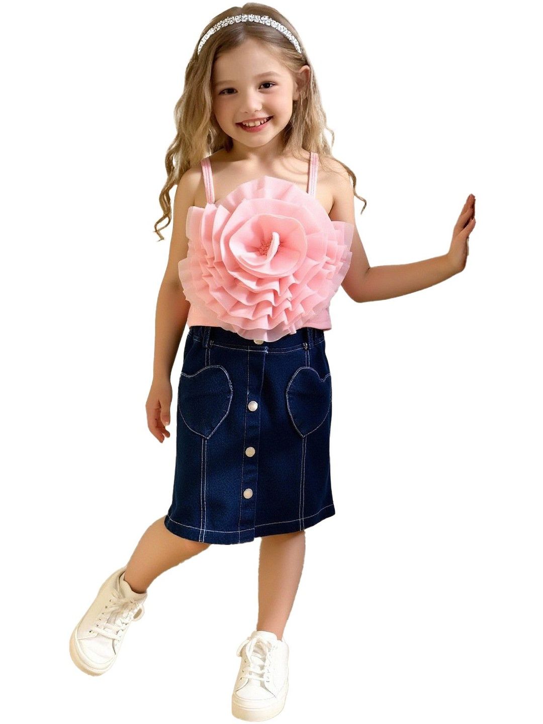 StyleCast x Revolte Girls Top with Skirt-picture-34