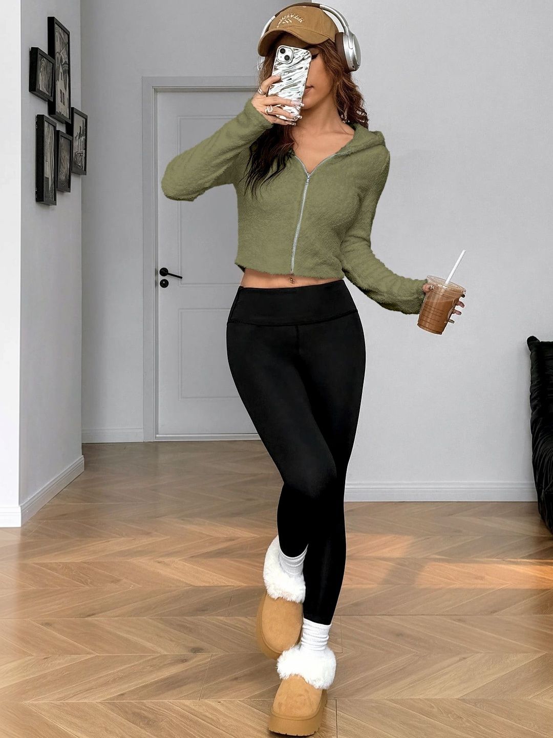 Stylecast X Slyck Women Lightweight Crop Open Front Jacket-picture-24