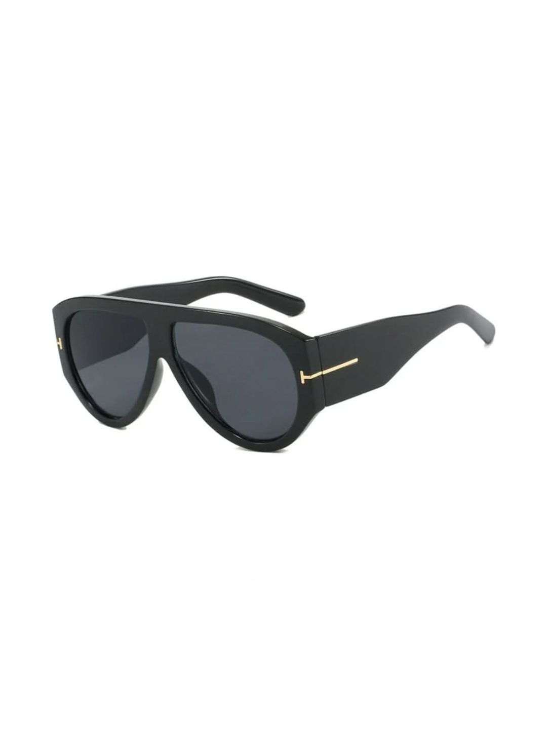 OUDI Women Grey Lens & Black Shield Sunglasses with-picture-25