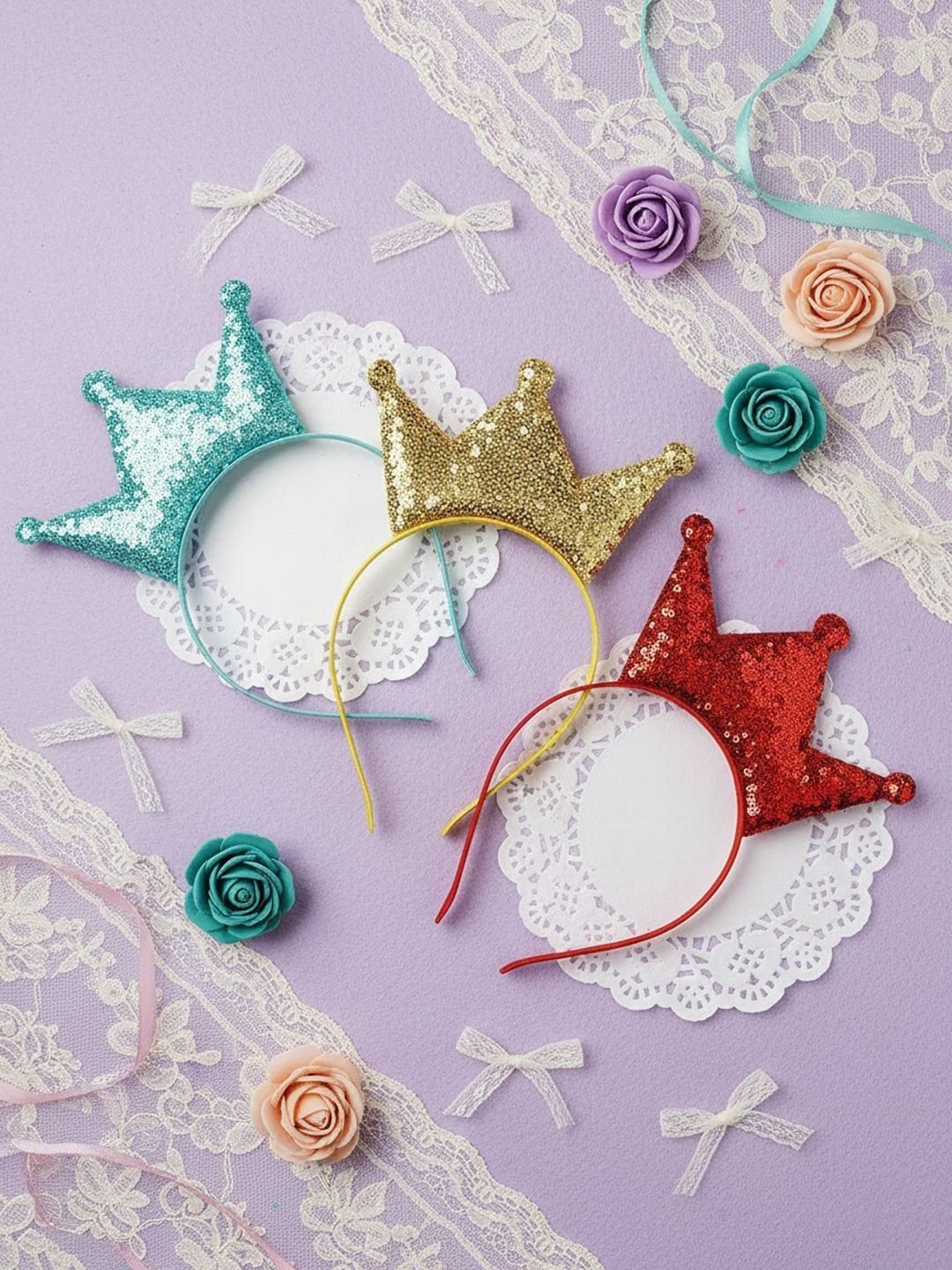 KRENOZ Unisex Kids Set of 6 Hairband-picture-13