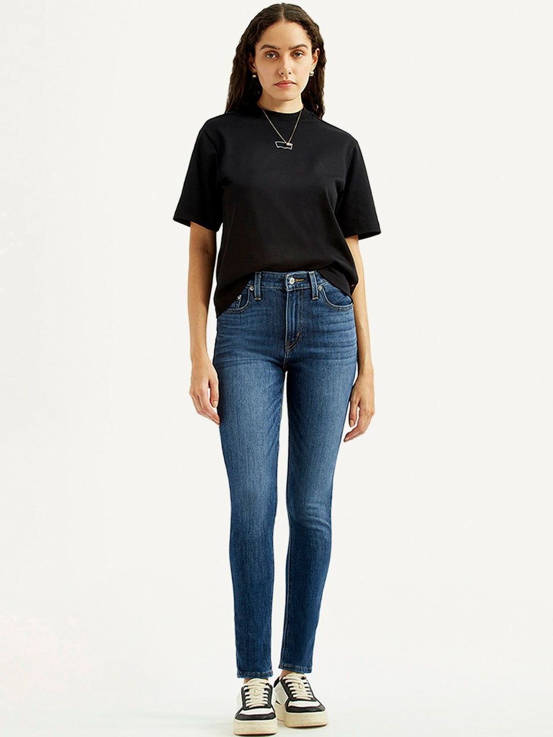 Levis Women Skinny Fit High-Rise Stretchable Jeans-picture-16