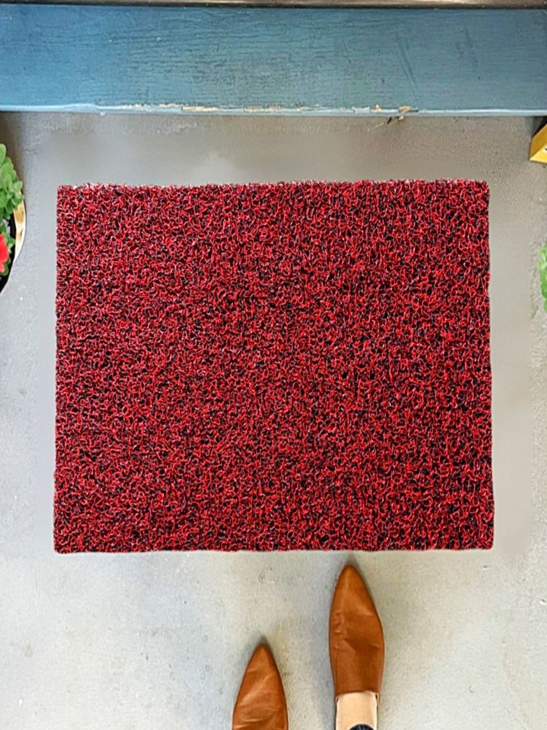 vstucart Red & Black Anti-Skid Waterproof Doormat-picture-11