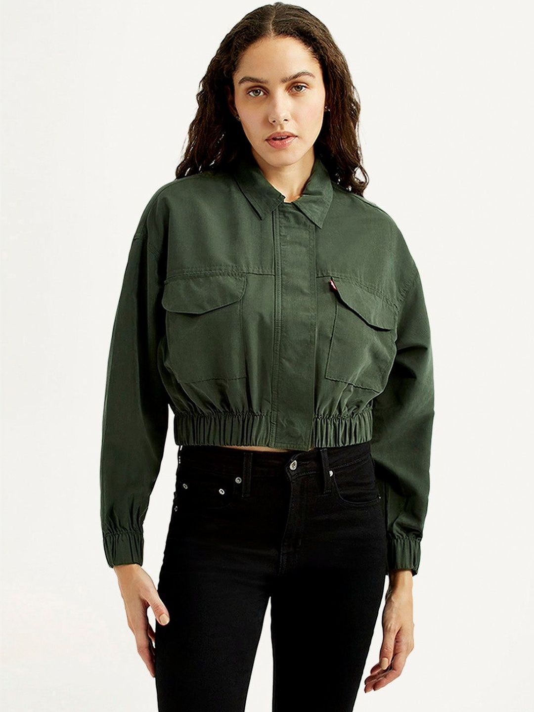 Levis Women Lightweight Crop Bomber Jacket-picture-54
