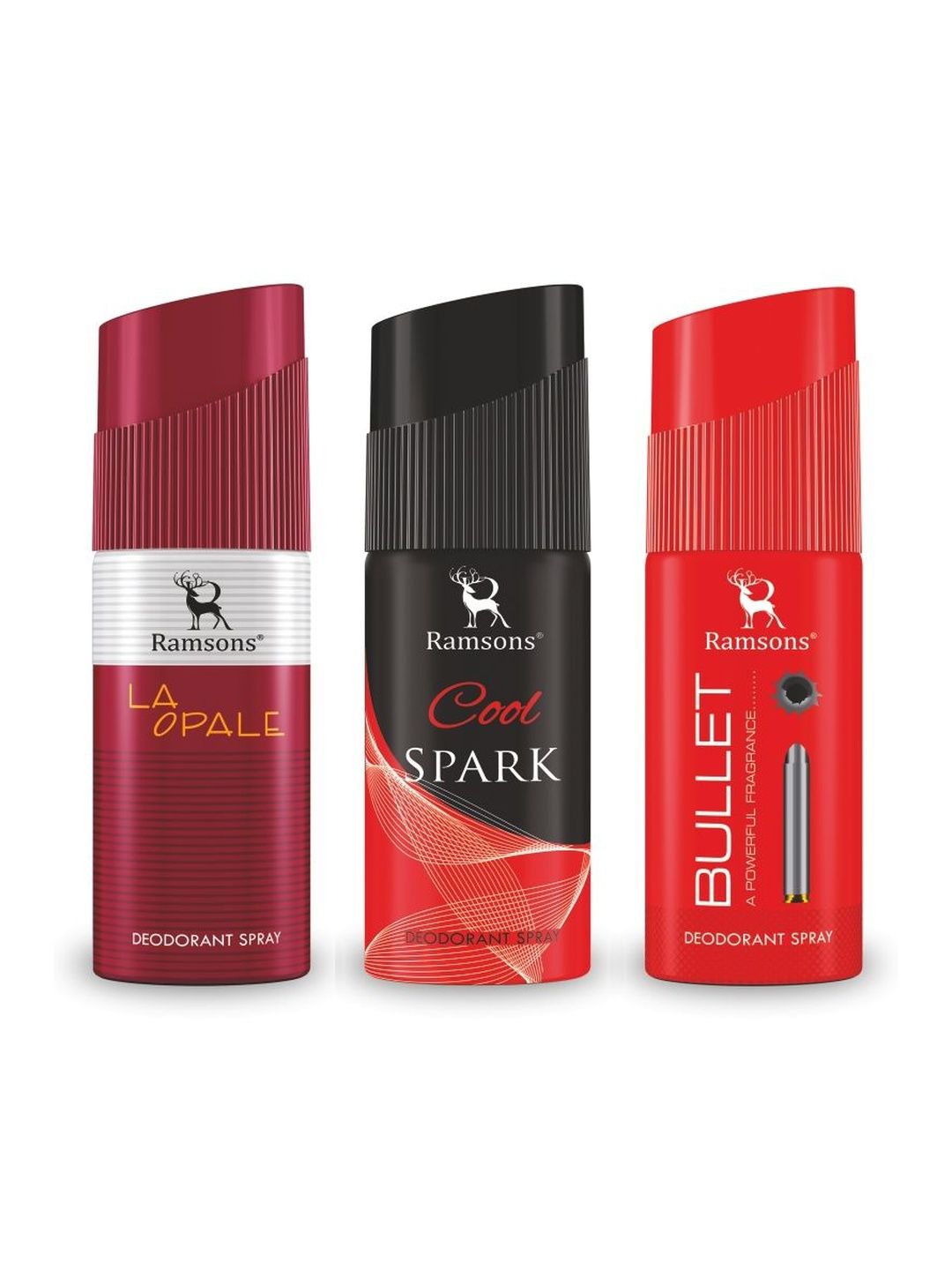 Ramsons Set Of 3 Odour Control Deodorants - 40 ml Each-picture-12