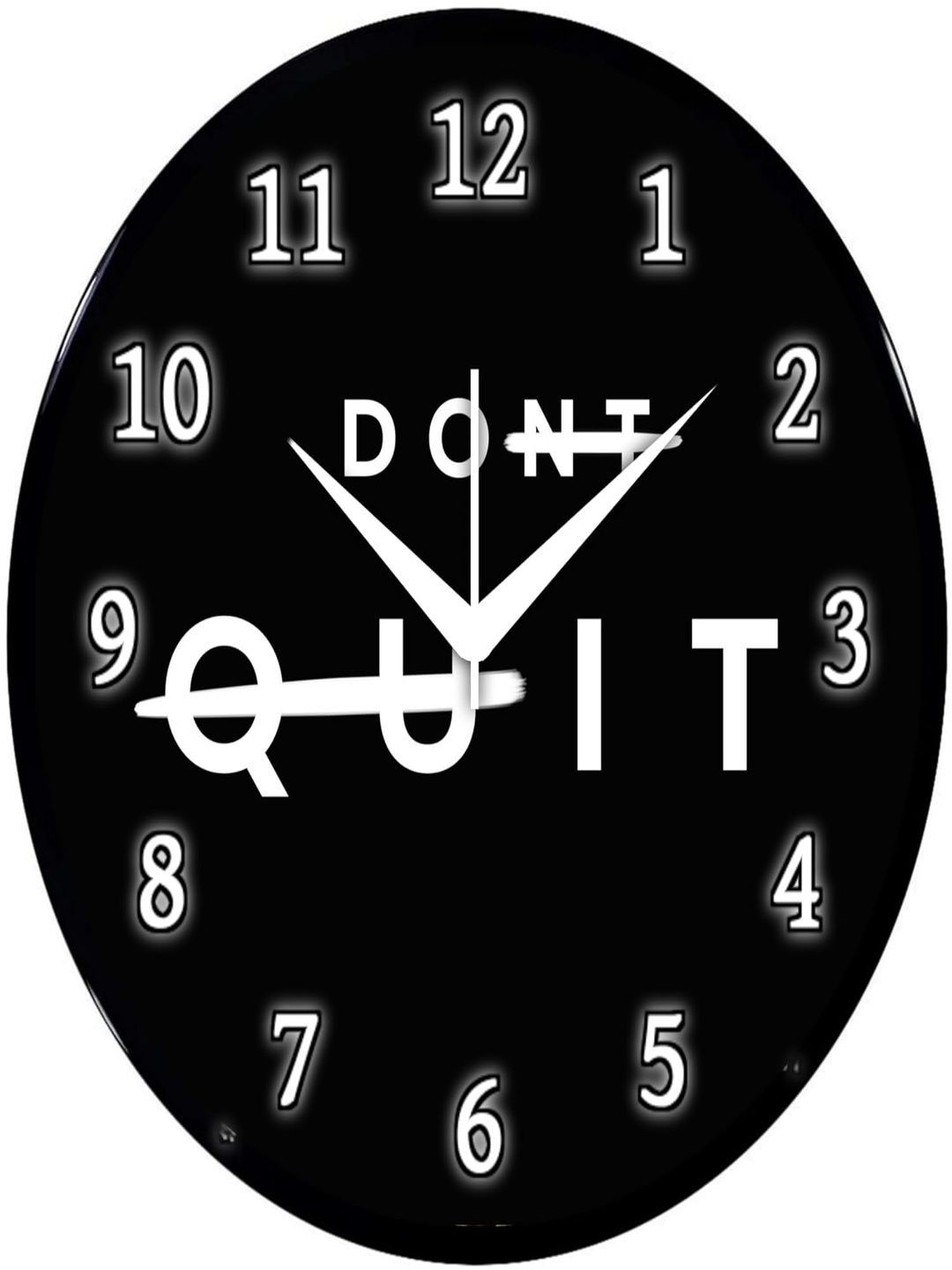 Babawill Multicoloured & Black Printed Contemporary Wall Clock-picture-34