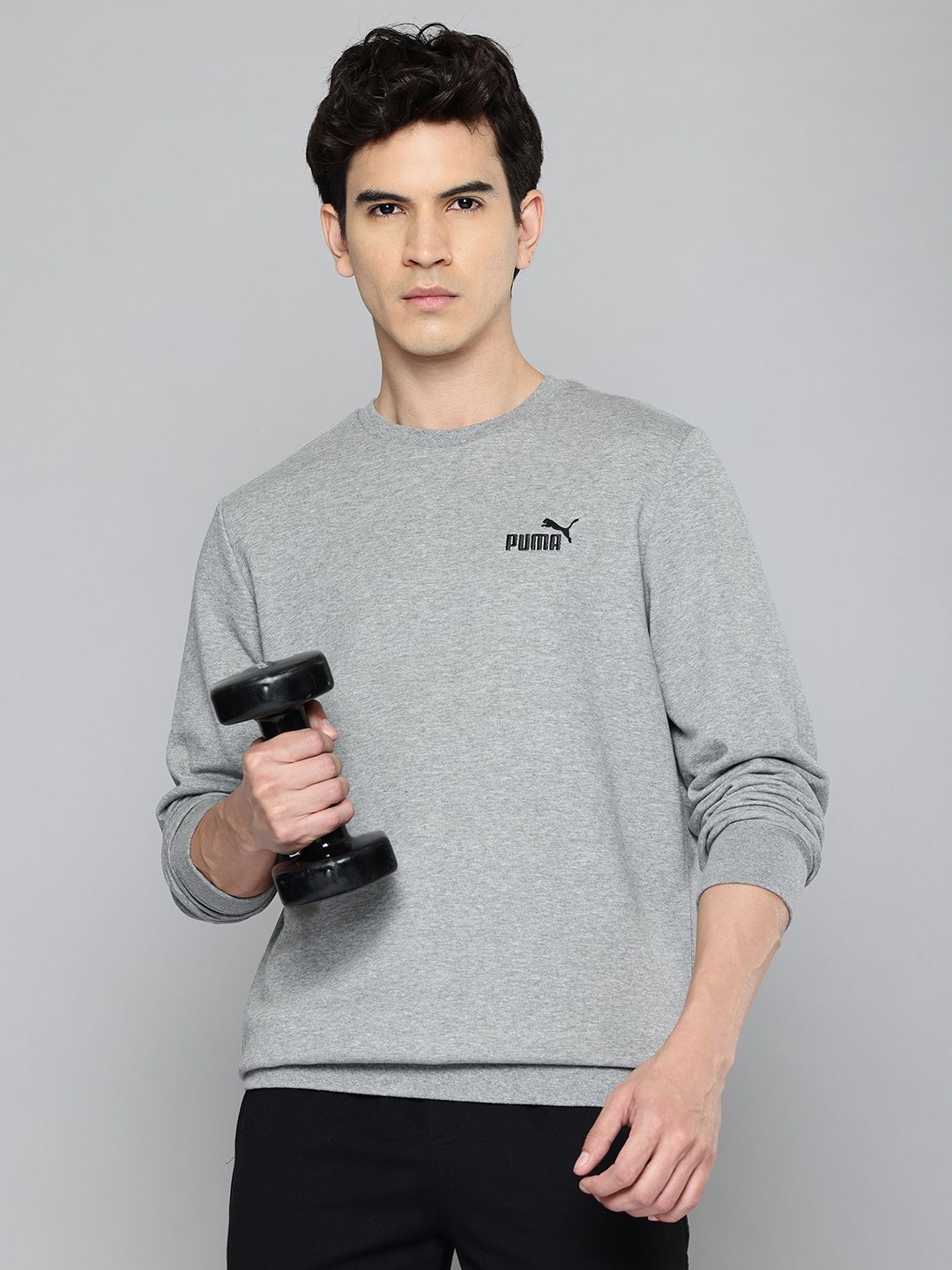 Puma Brand Logo Printed Pullover