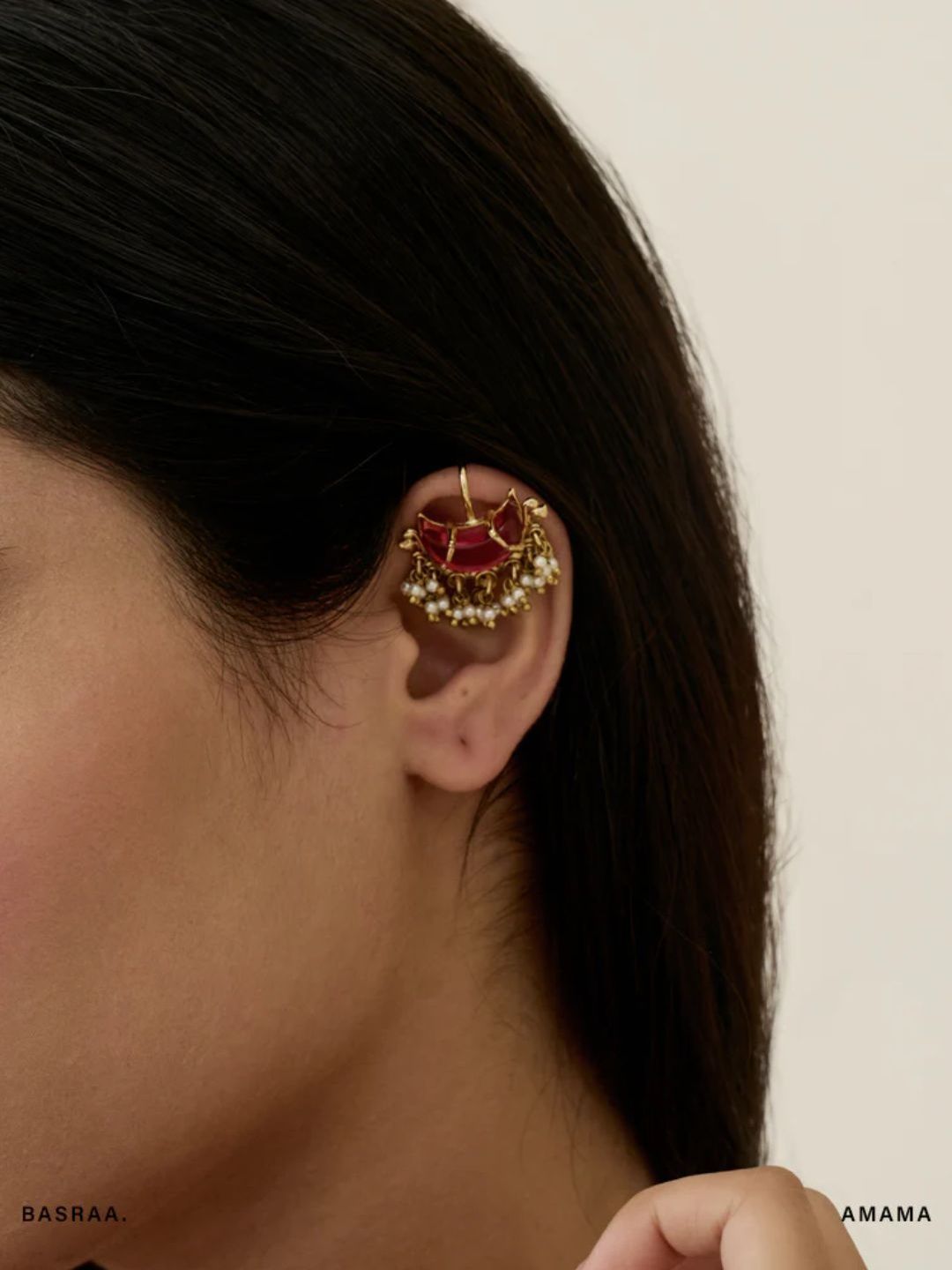 Amama Gold Plated Earcuff Earrings (Set of 2)-picture-27