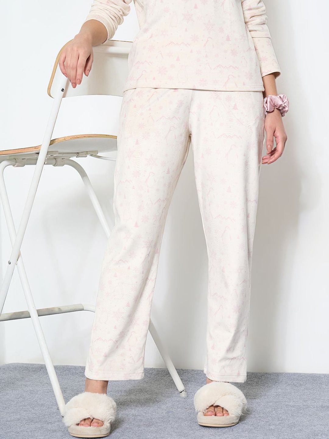 Dreamz by Pantaloons Printed Mid-Rise Lounge Pants-picture-31