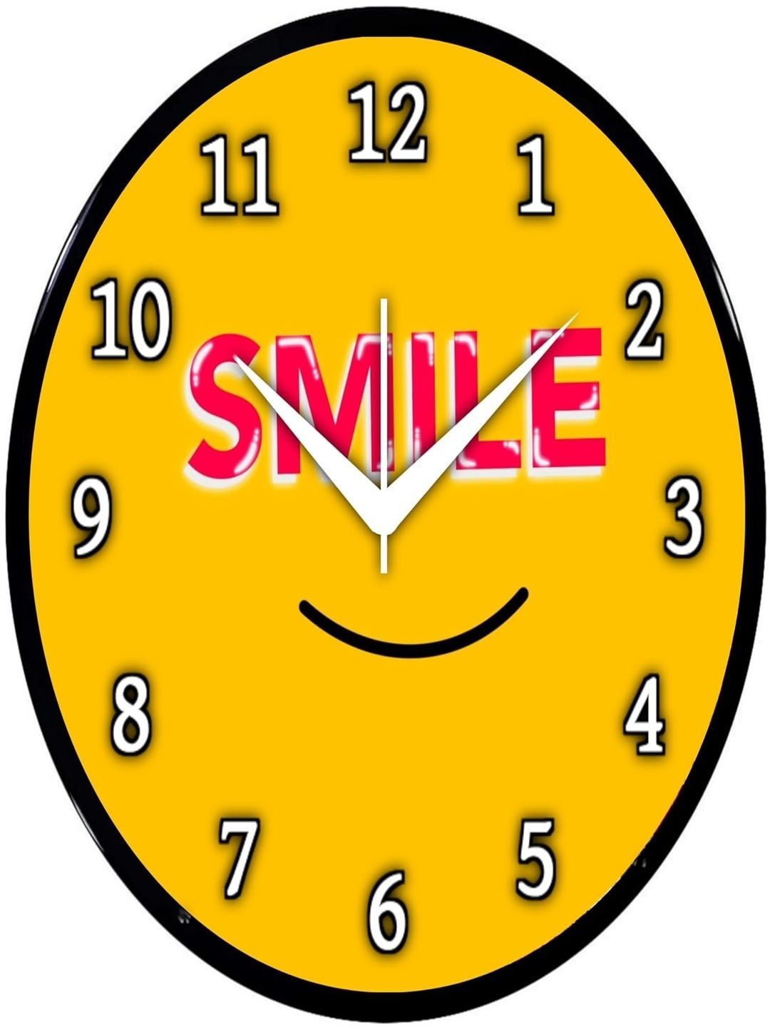 Babawill Multicoloured & Yellow Printed Contemporary Wall Clock-picture-30