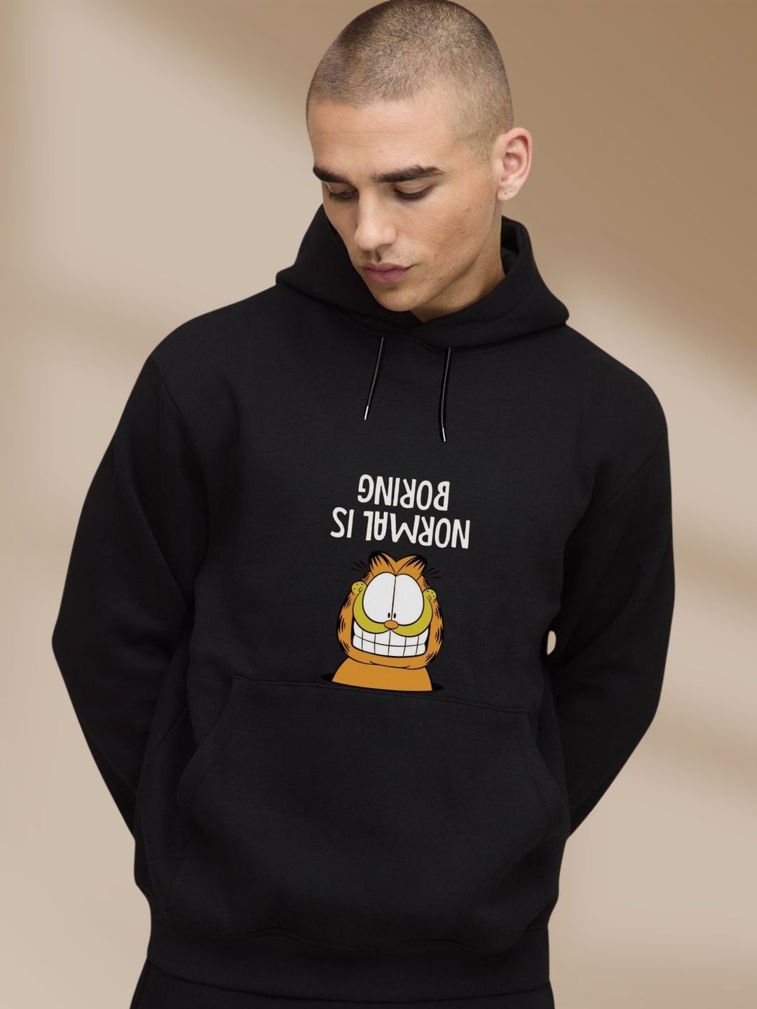 Cool Plus Men Printed Hooded Sweatshirt-picture-10
