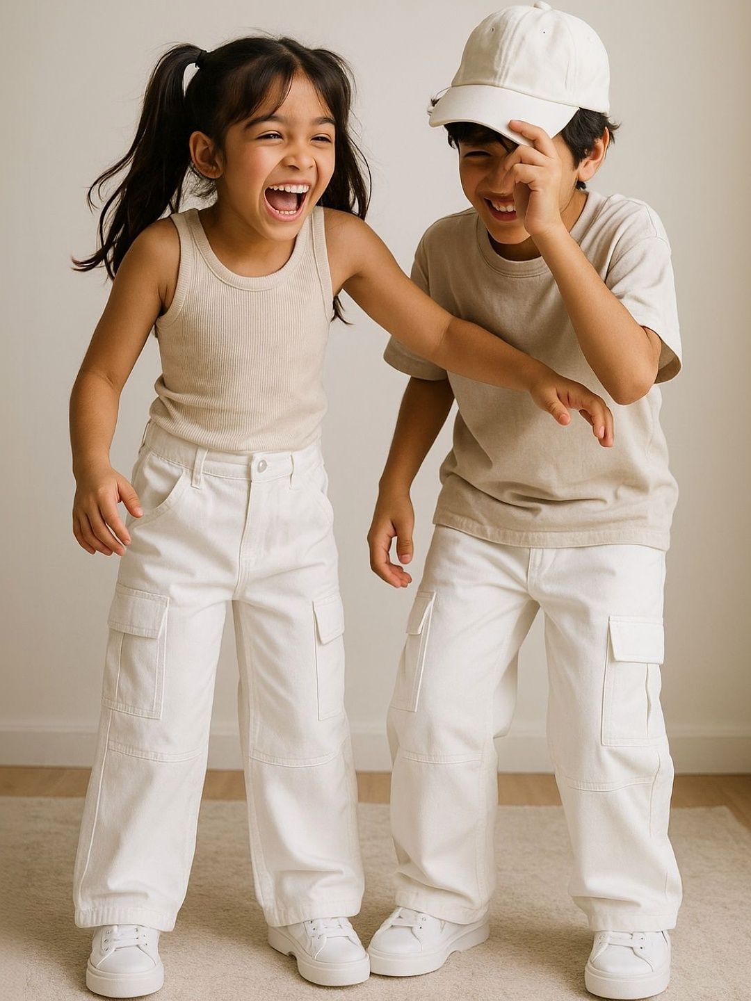 TALES & STORIES Unisex Kids Mid-Rise Stretchable Jeans-picture-1
