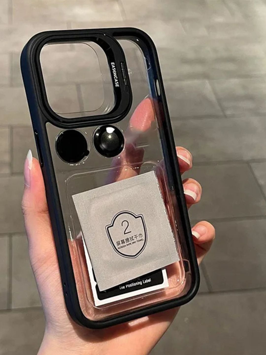 Luxury Kase Solid Printed iPhone 17 Back Case Mobile Accessories-picture-34