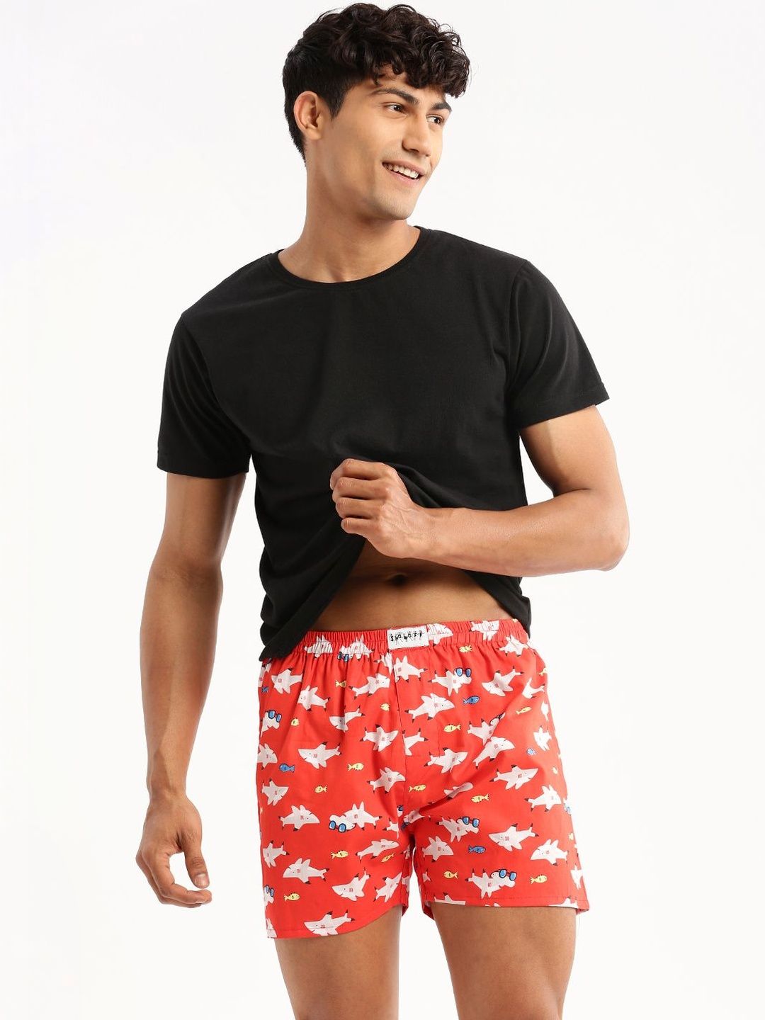 SHOWOFFFF Printed Mid-Rise Boxers-picture-24