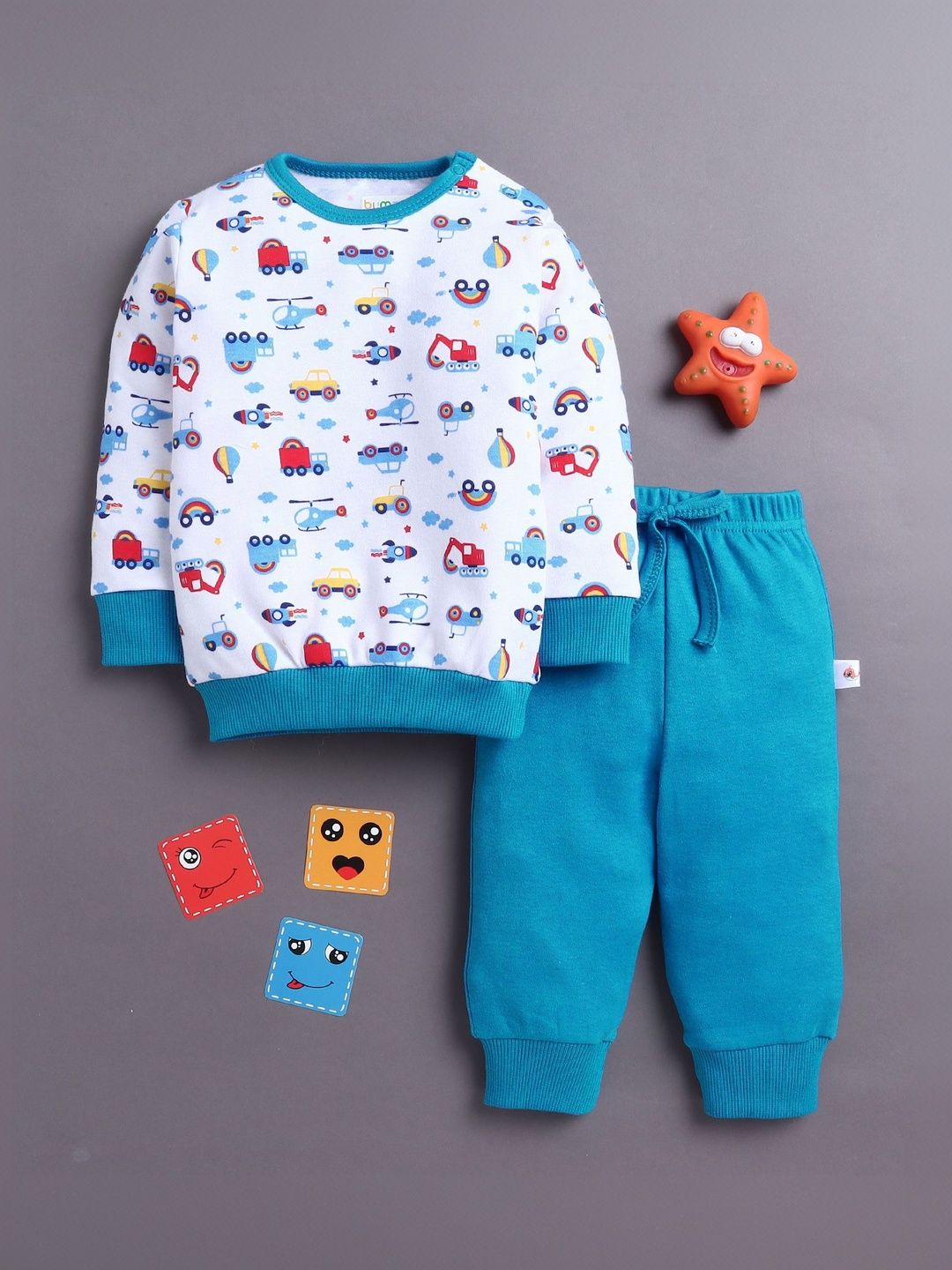 BUMZEE Boys Printed Night suit-picture-28