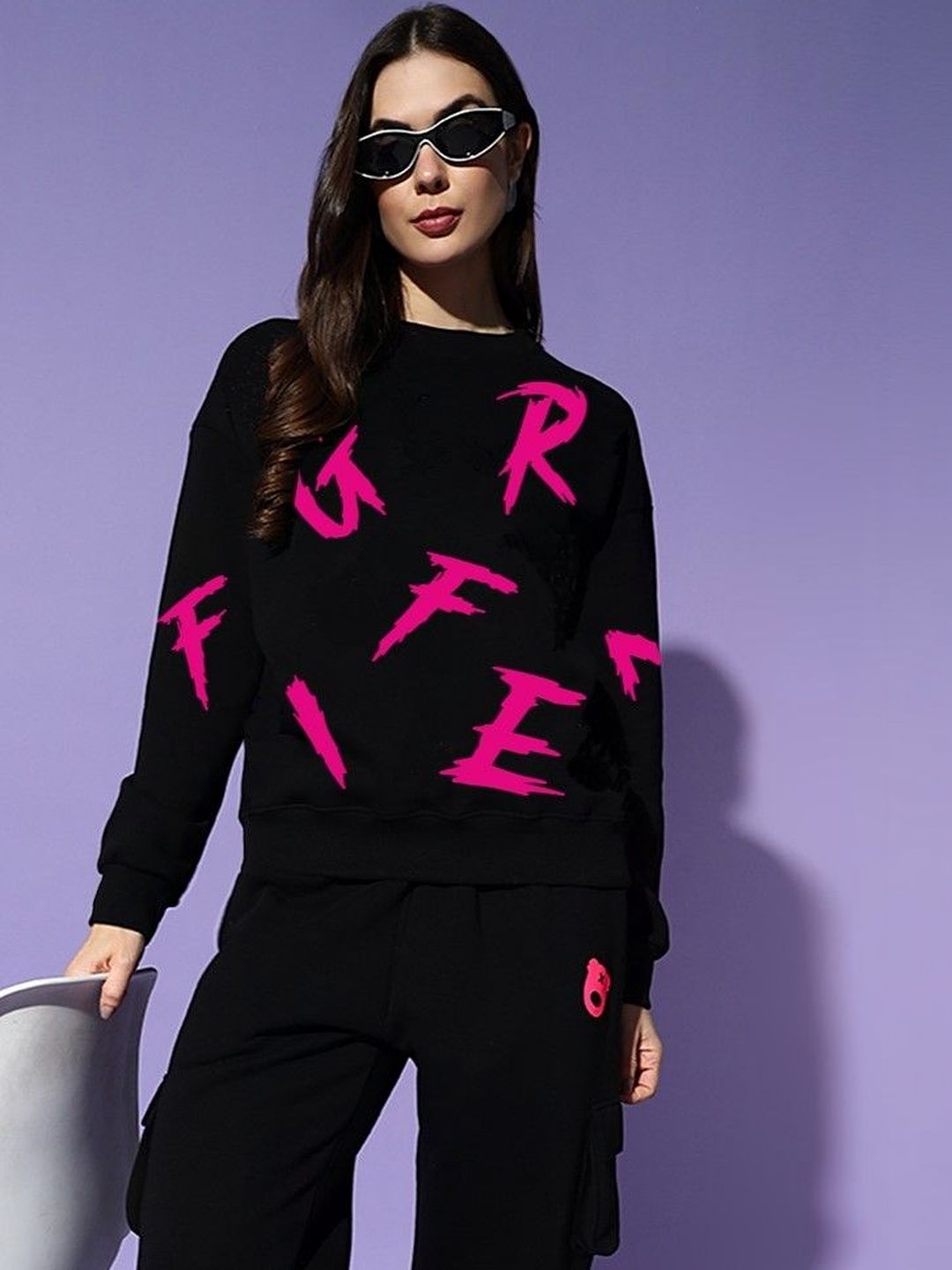 GRIFFEL Women Printed Sweatshirt-picture-26
