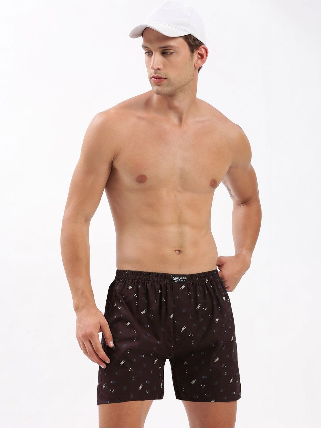 SHOWOFFFF Printed Mid Rise Boxers-picture-26