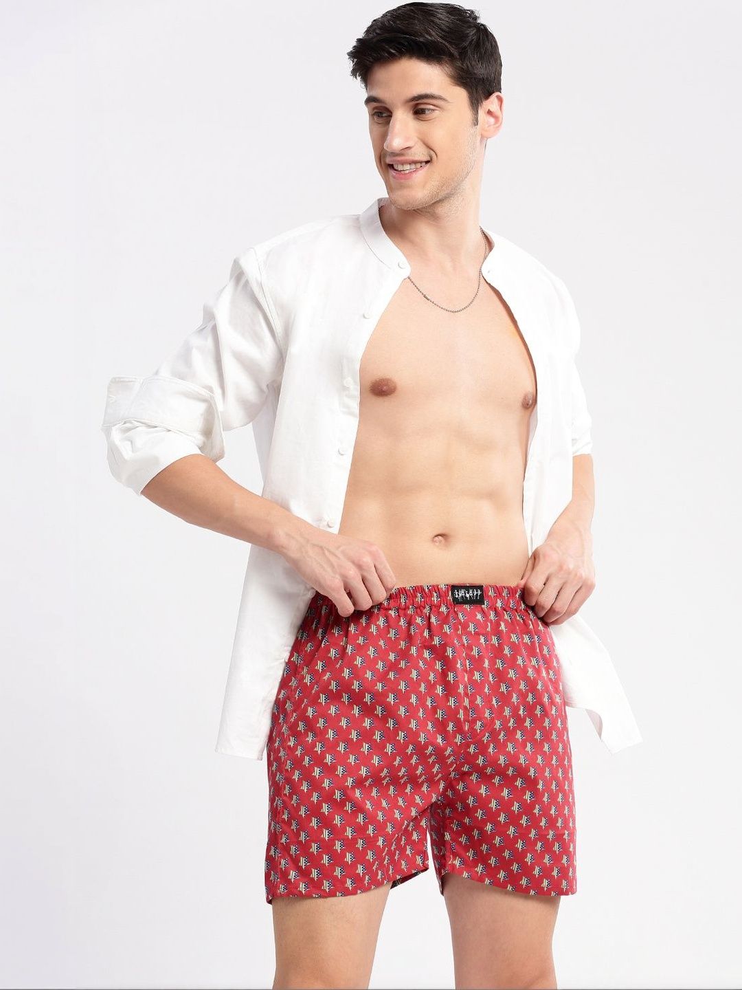 SHOWOFFFF Printed Mid-Rise Boxers-picture-22