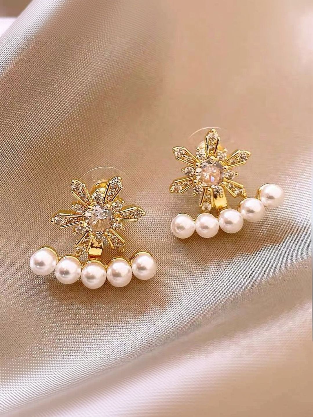 SZN Geometric Studs Earrings-image-47