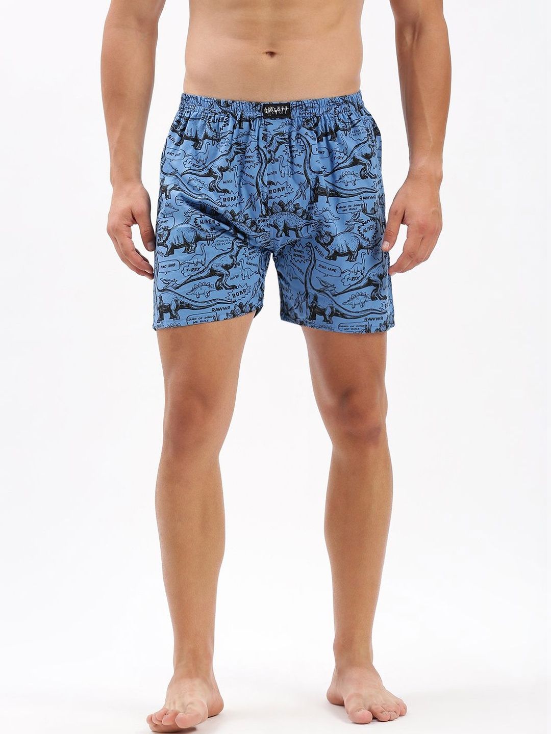 SHOWOFFFF Printed Mid Rise Boxers-image-24