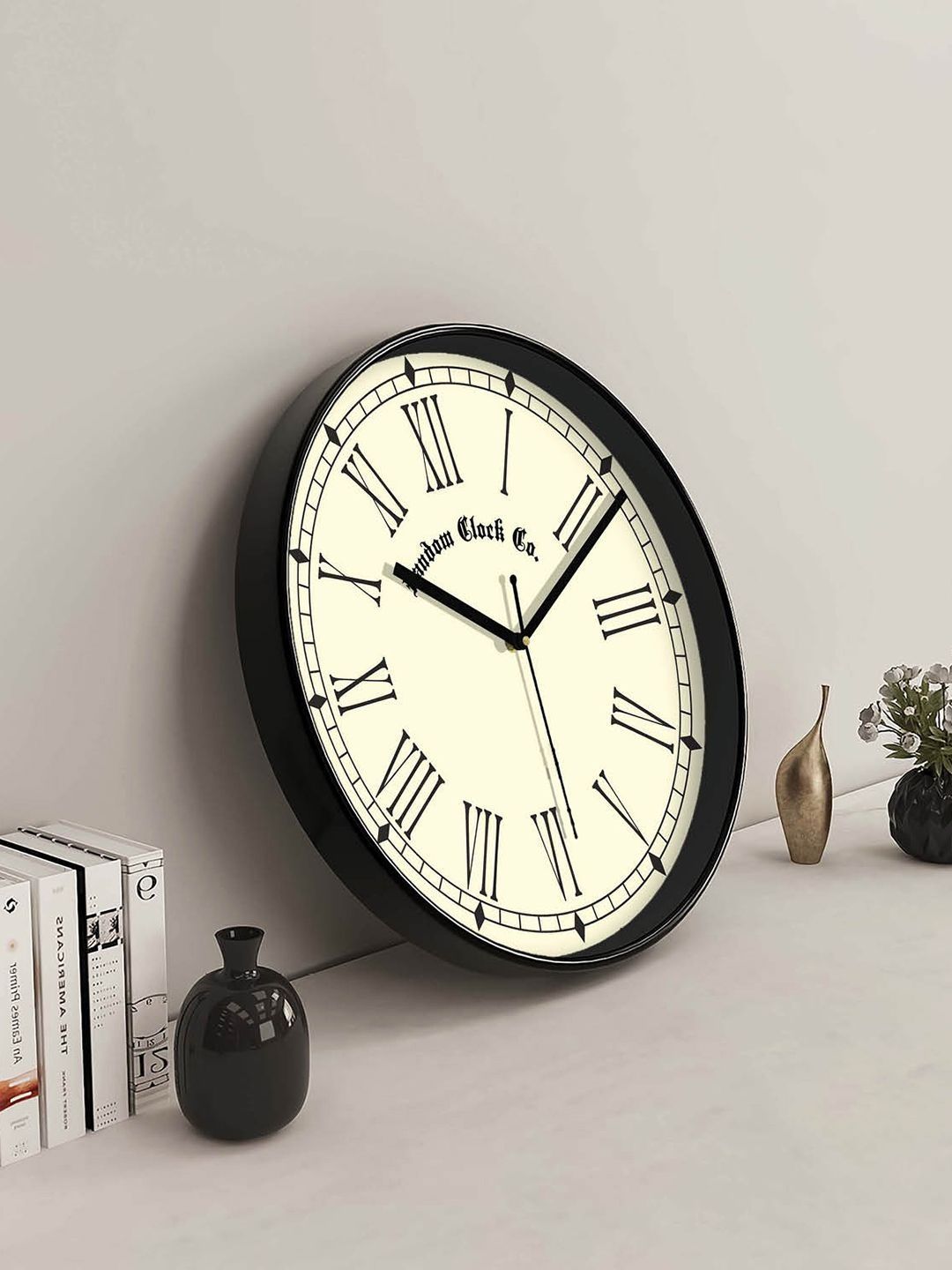 RANDOM Multicoloured & Black Printed Traditional Wall Clock-image-2