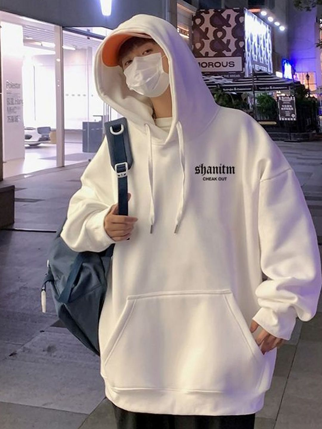 StyleCast x Revolte Men Printed Hooded Sweatshirt-picture-38