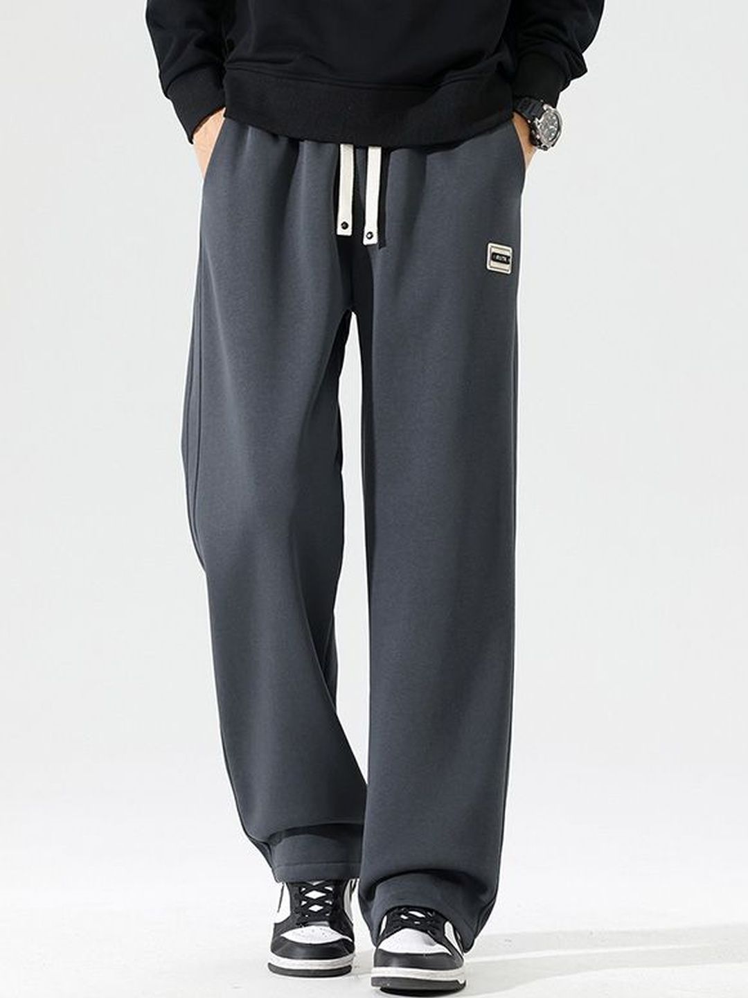 StyleCast x Revolte Men Easy Wash Trousers-image-8