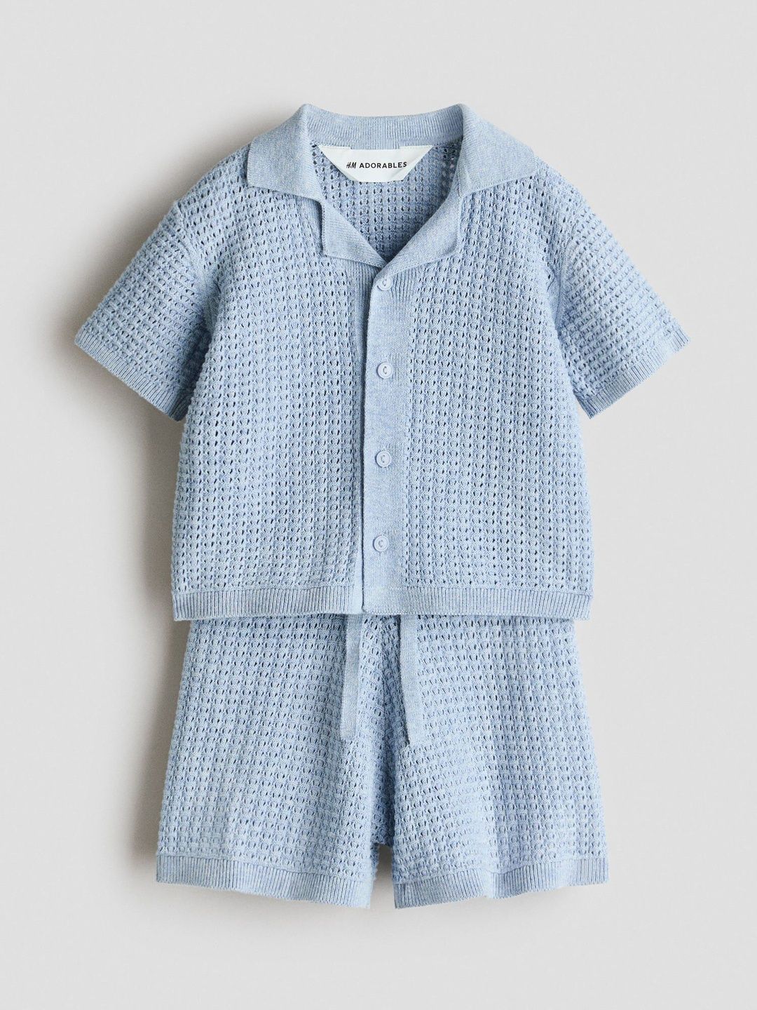H&M 2-Piece Pointelle-Knit Cotton Set-picture-49