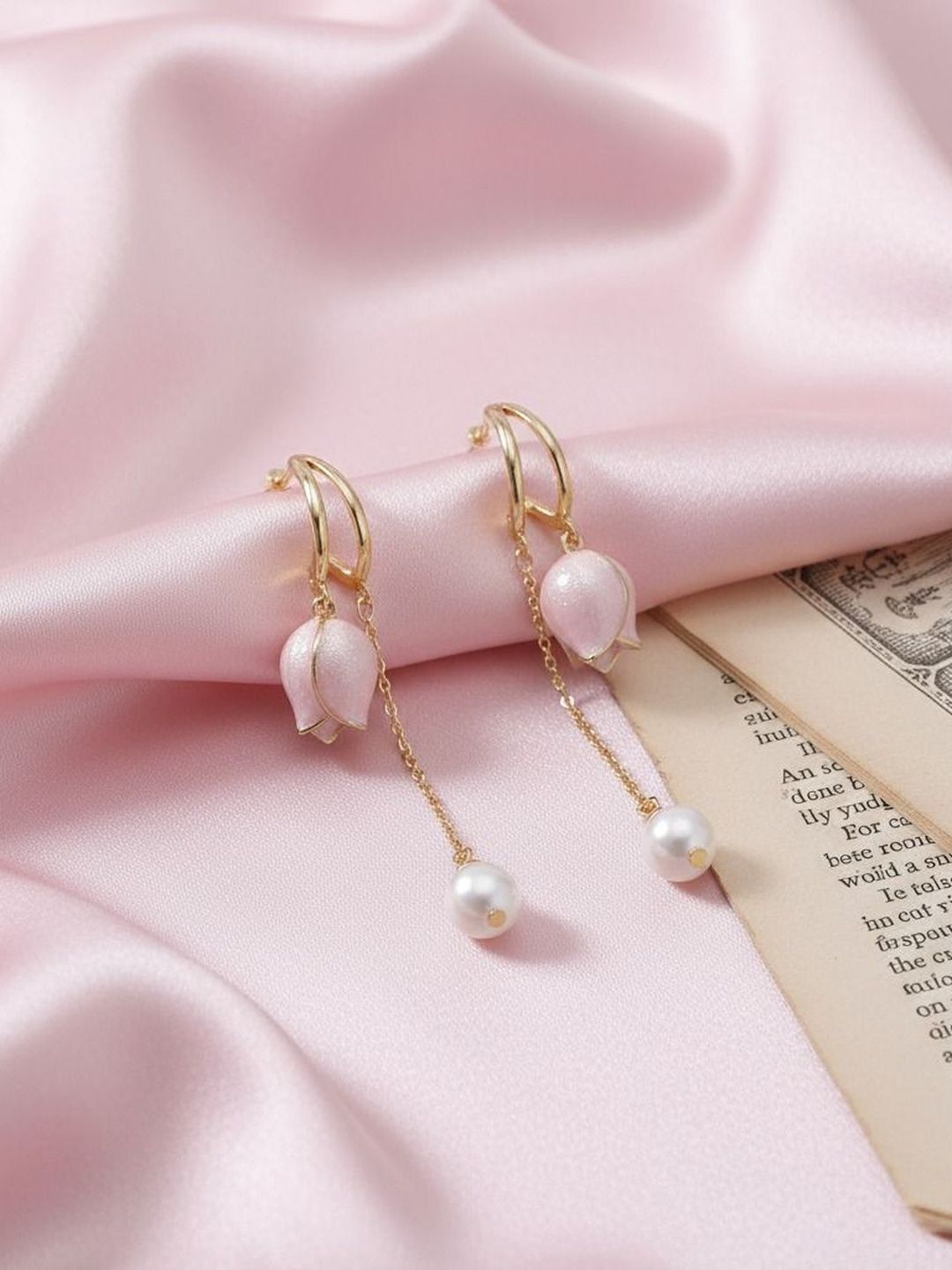 Anouk Floral Drop Earrings-picture-39