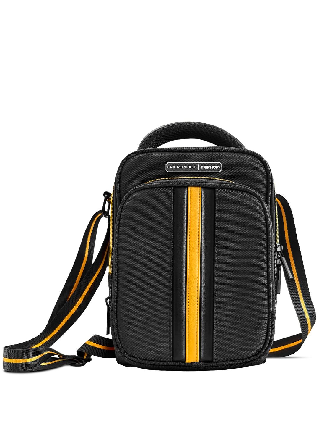 Nu Republic Textured Structured Sling Bag