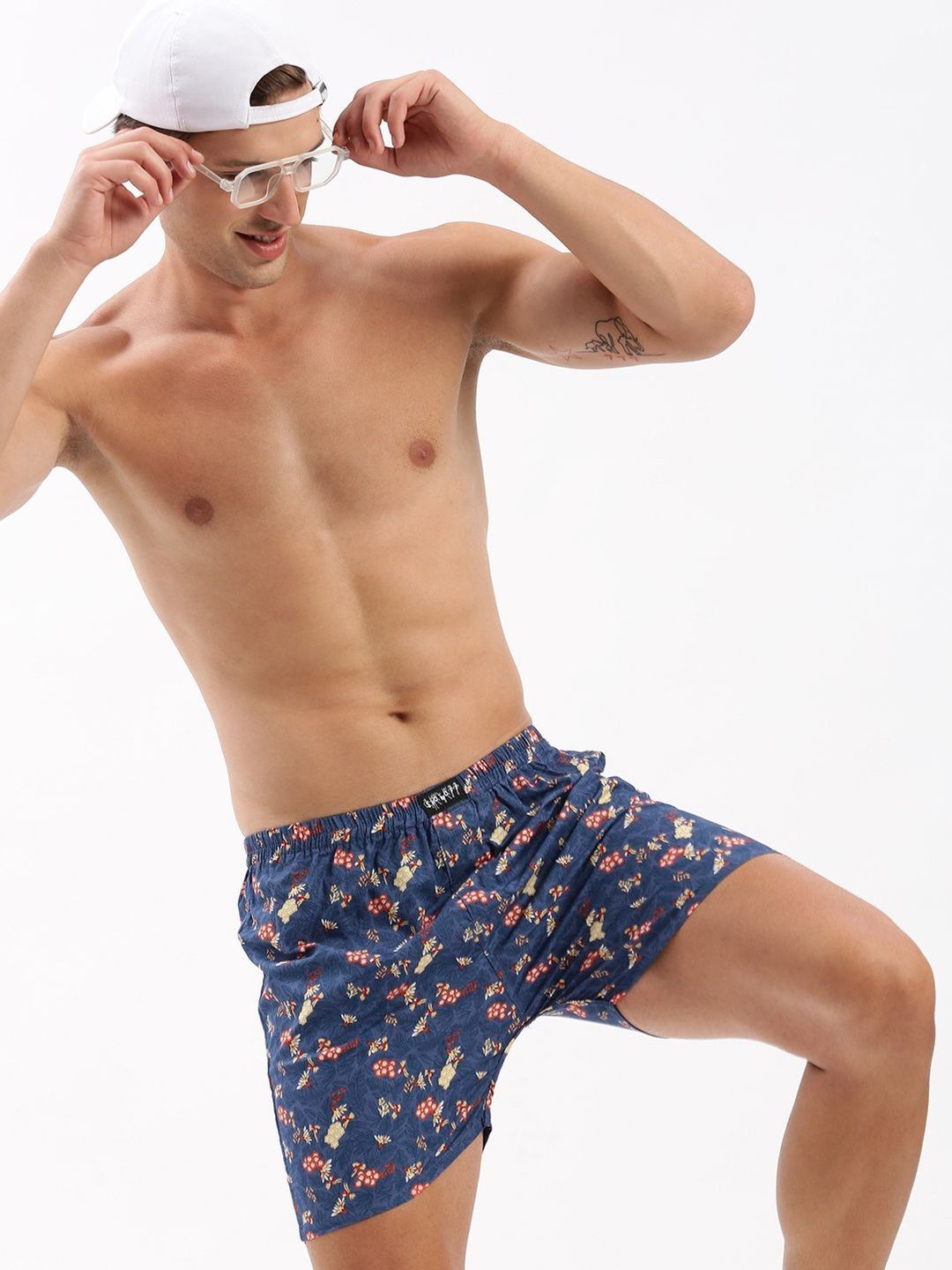 SHOWOFFFF Printed Mid-Rise Boxers-image-27