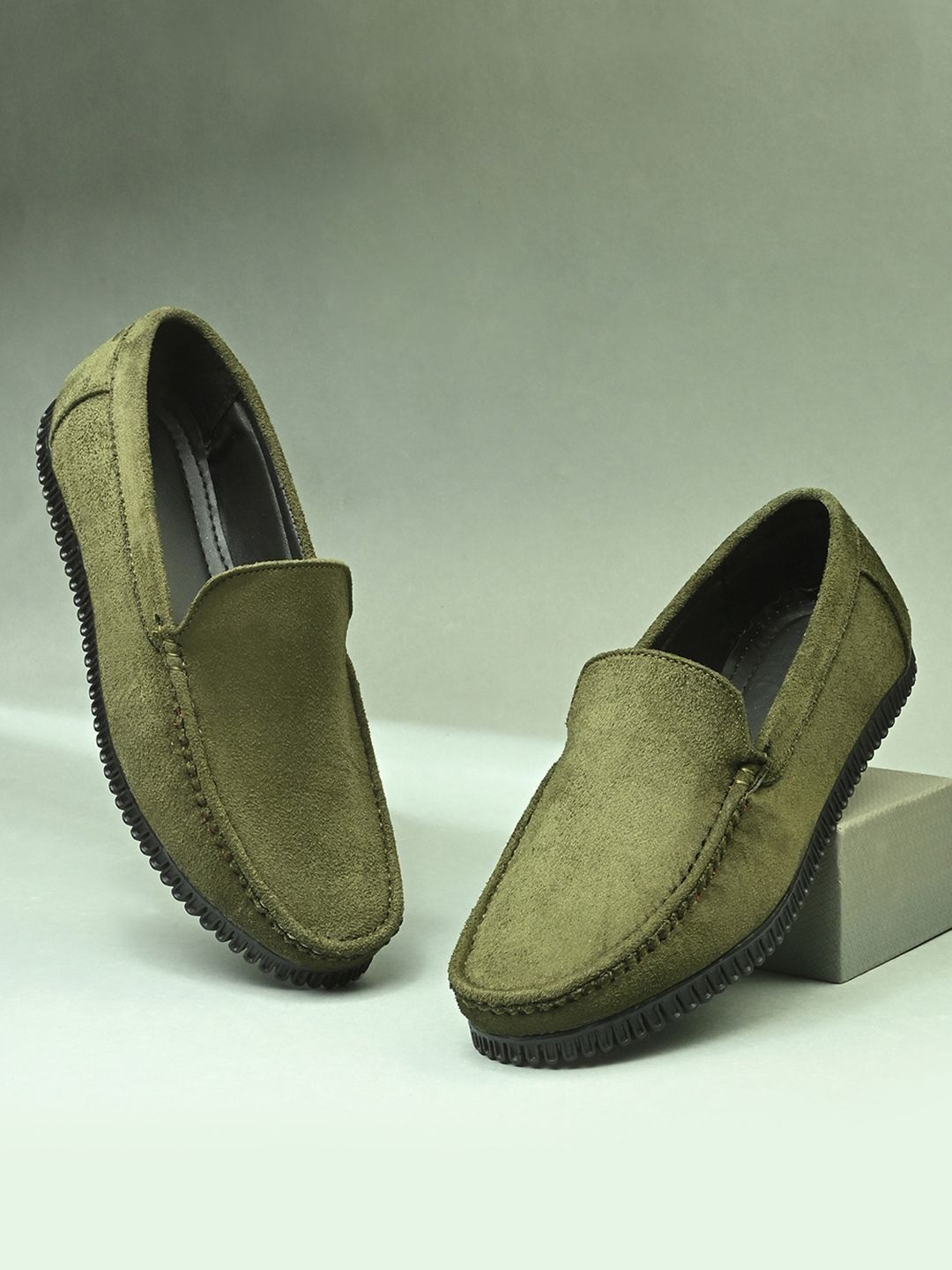 HERE&NOW Men Round Toe Formal Loafers-picture-49