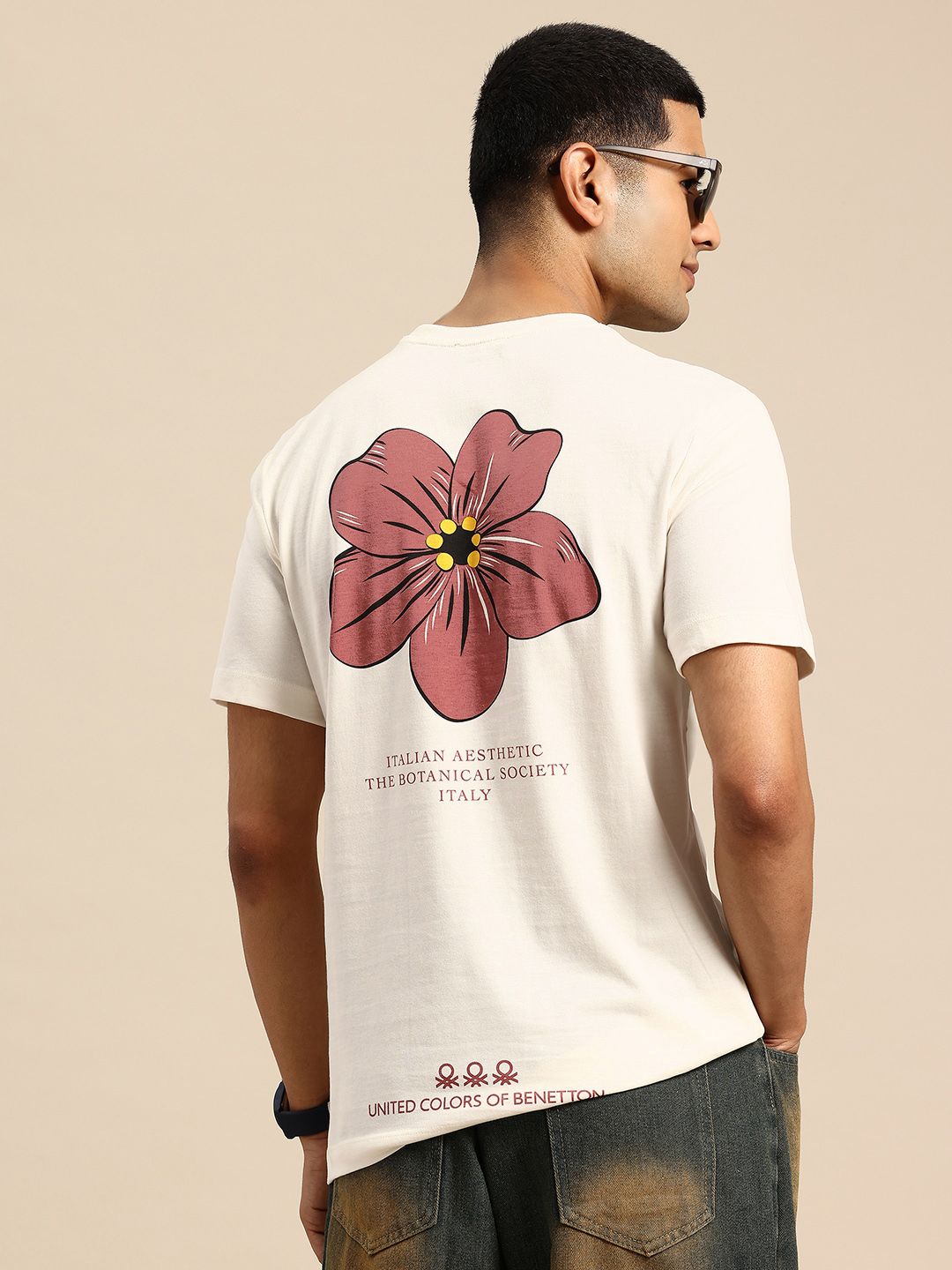 United Colors of Benetton Floral Printed T-shirt