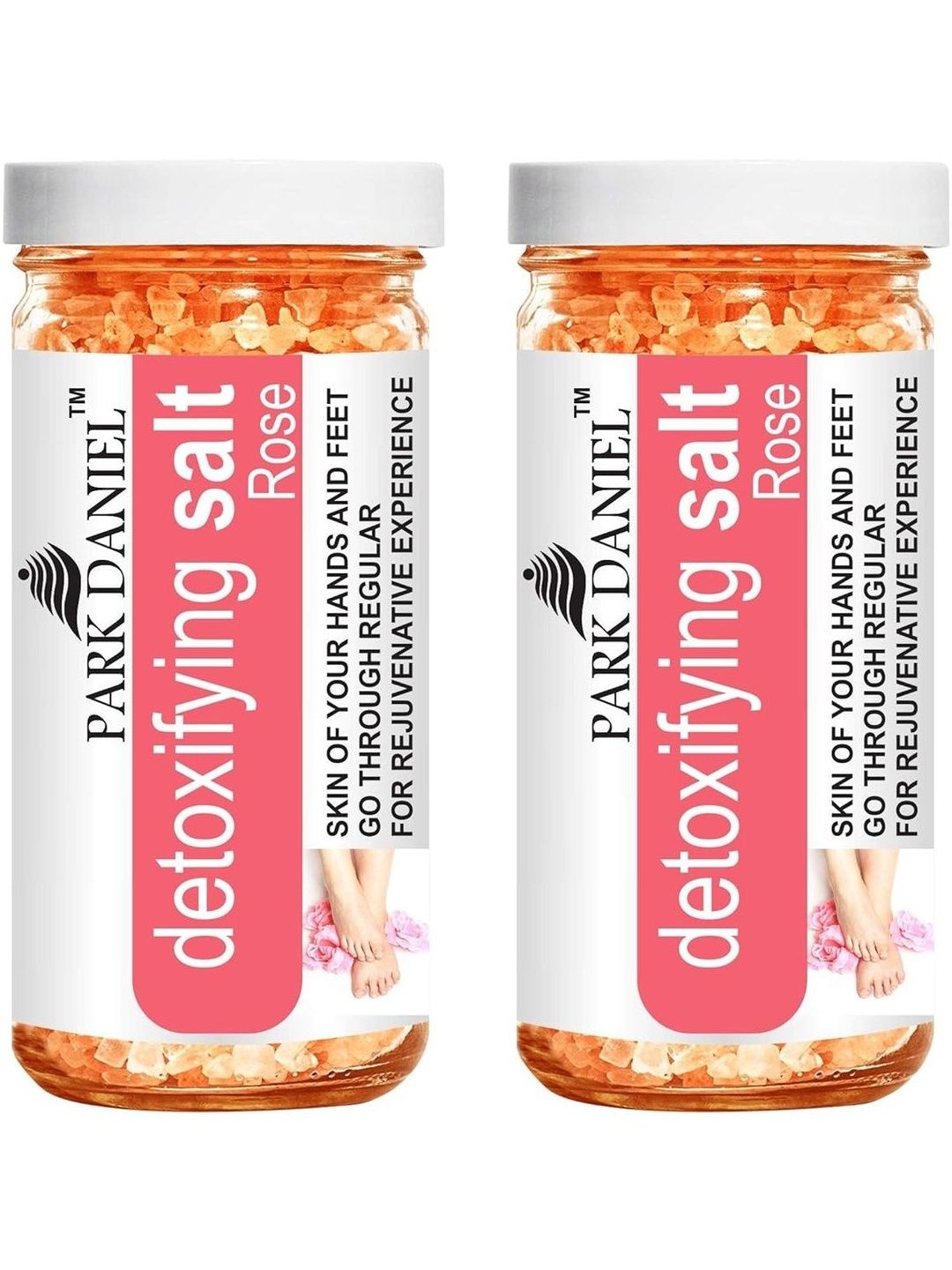 Park Daniel Set Of 2 Rose Bath Salt For Relaxing & Smooth Skin - 200 g Each-image-20