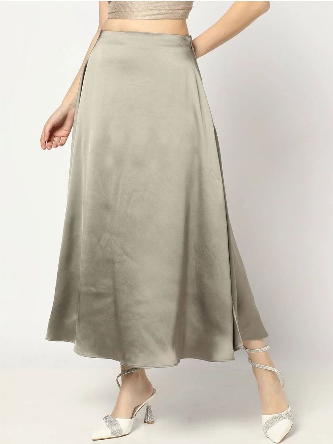 GAP High Rise A-Line Skirt-picture-20