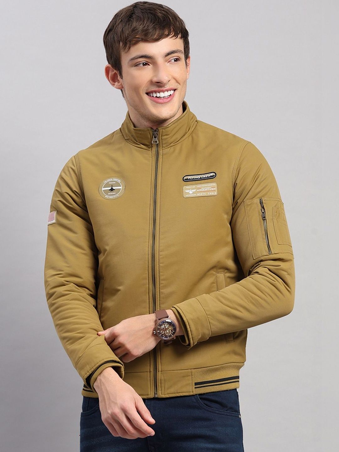 Monte Carlo Men Brand Logo Puffer Jacket-picture-33
