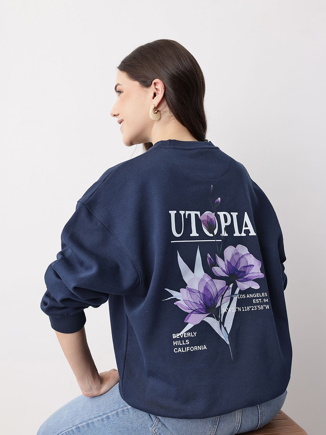 Mast & Harbour Graphic Printed Sweatshirt-picture-51