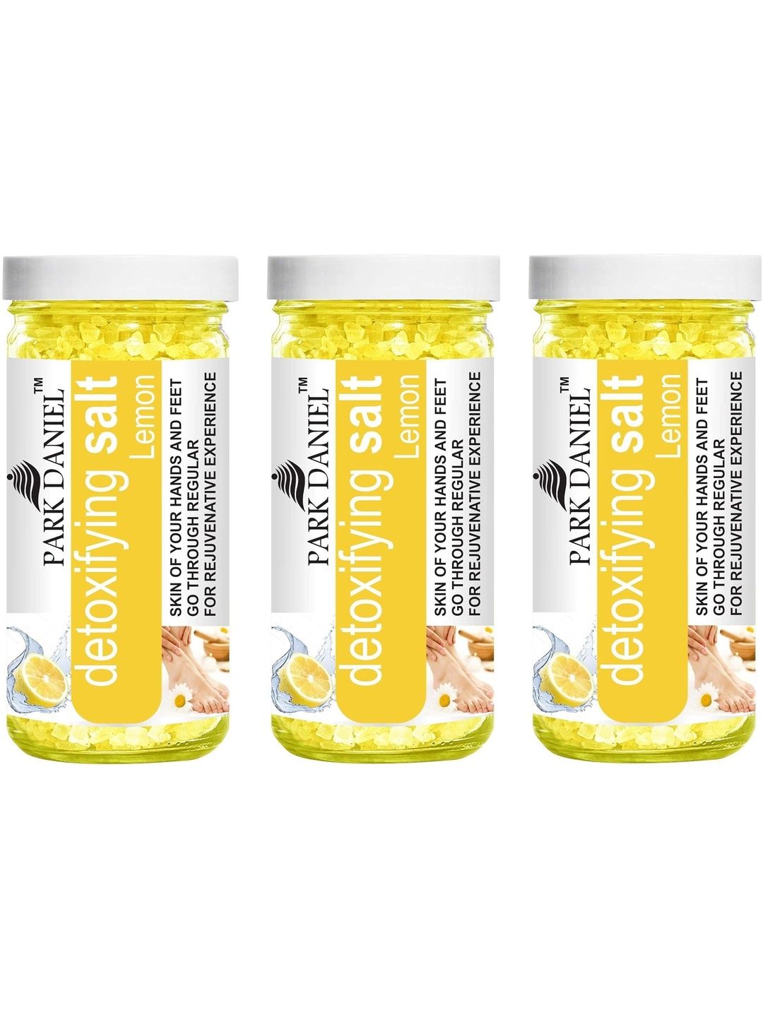 Park Daniel Set Of 3 Lemon Bath Salt For Relaxing & Smooth Skin - 200 g Each-image-18