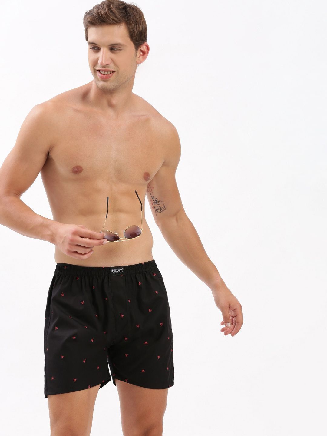 SHOWOFFFF Printed Mid Rise Boxers-image-23