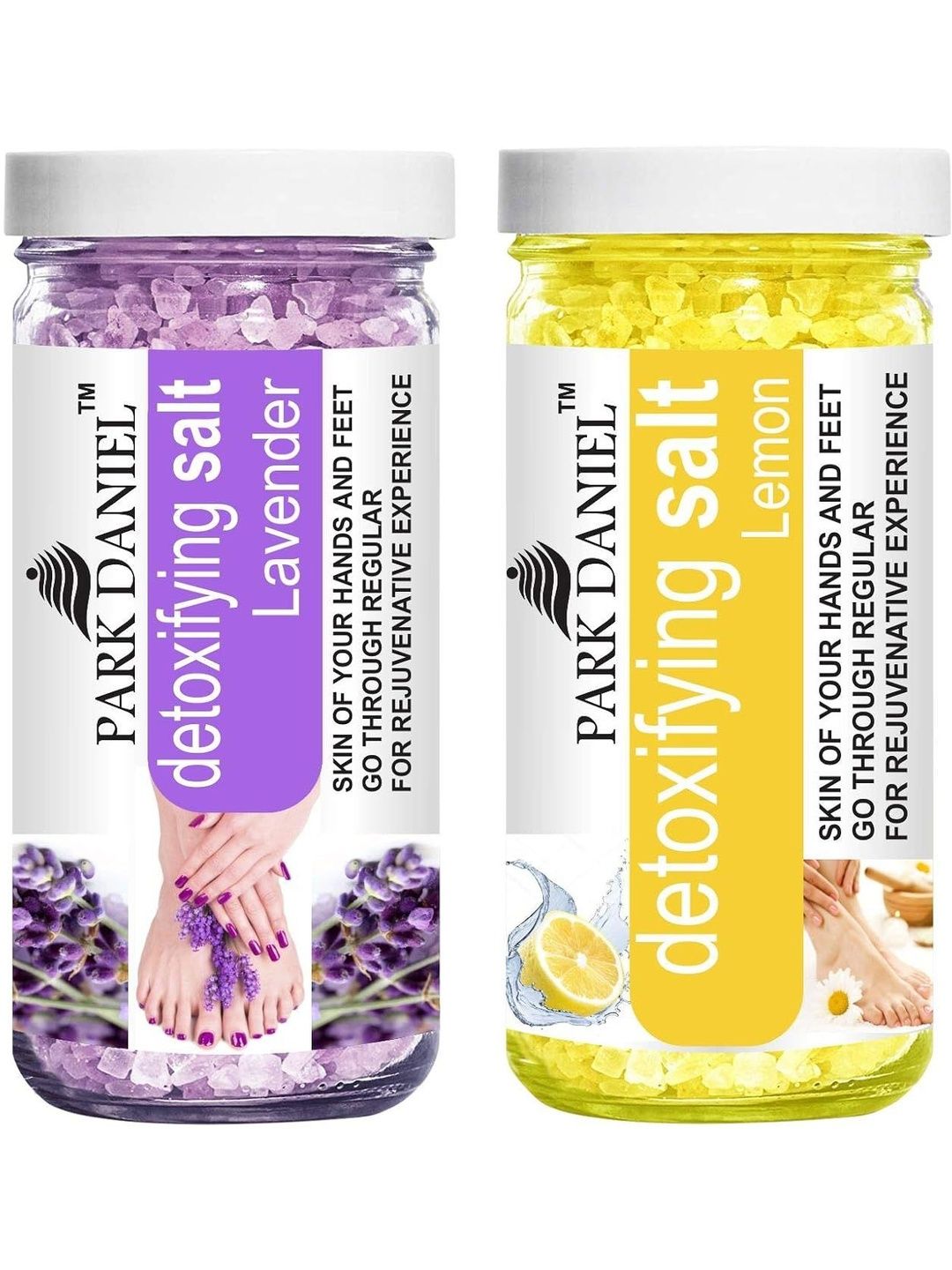 Park Daniel Set Of 2 Lavender & Lemon Bath For Detoxifying Skin - 200 g Each-image-17