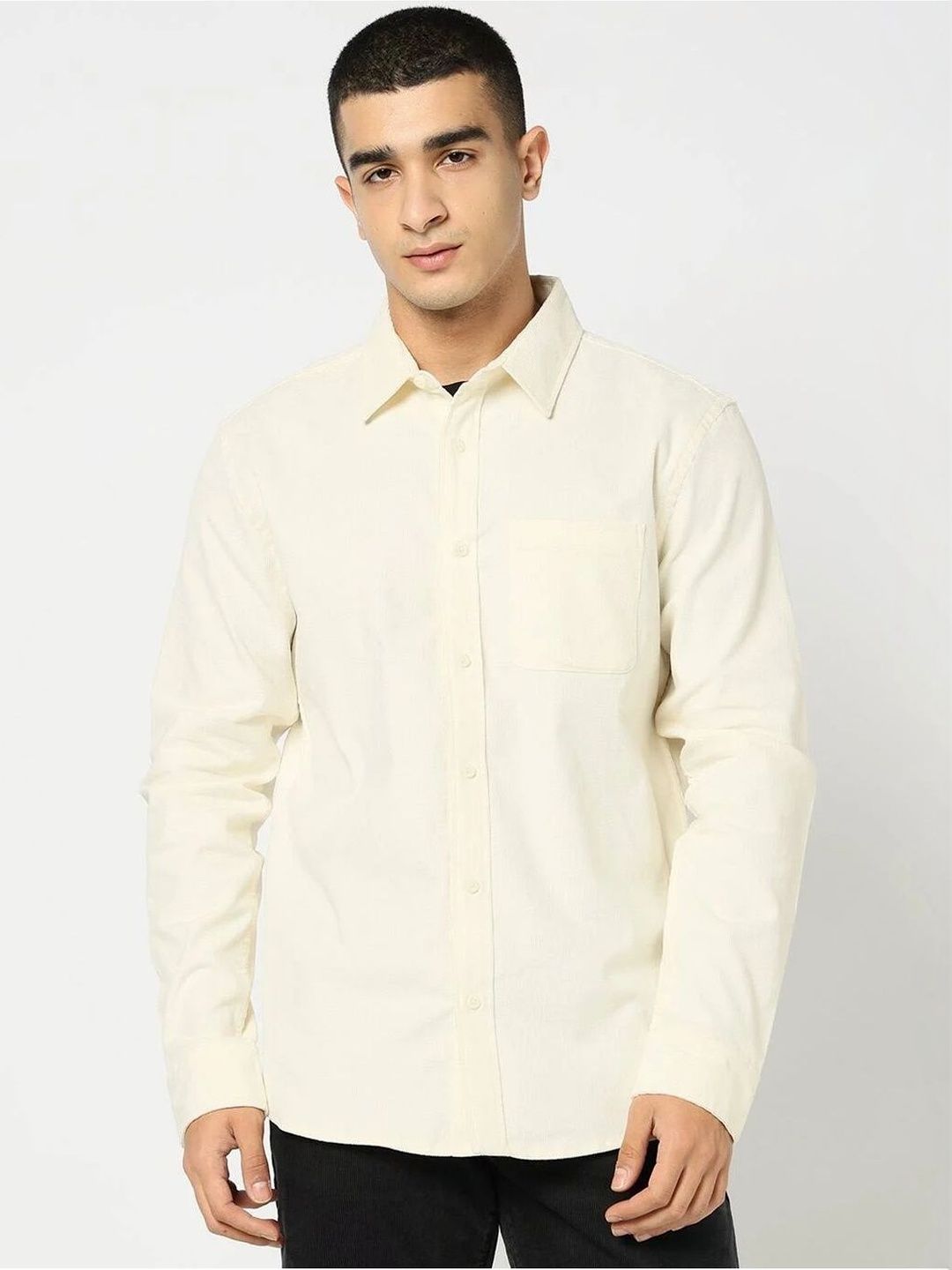 GAP Corduroy Spread Collar Shirt-image-29