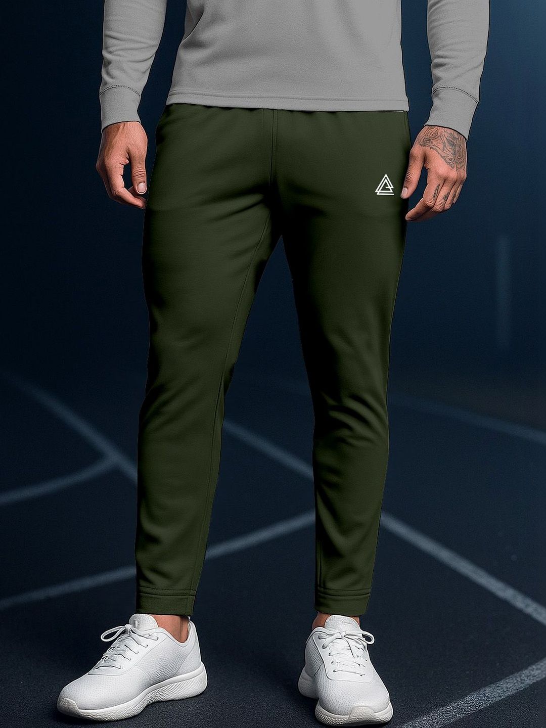 Moda Rapido Men Mid-Rise Track Pants-image-9
