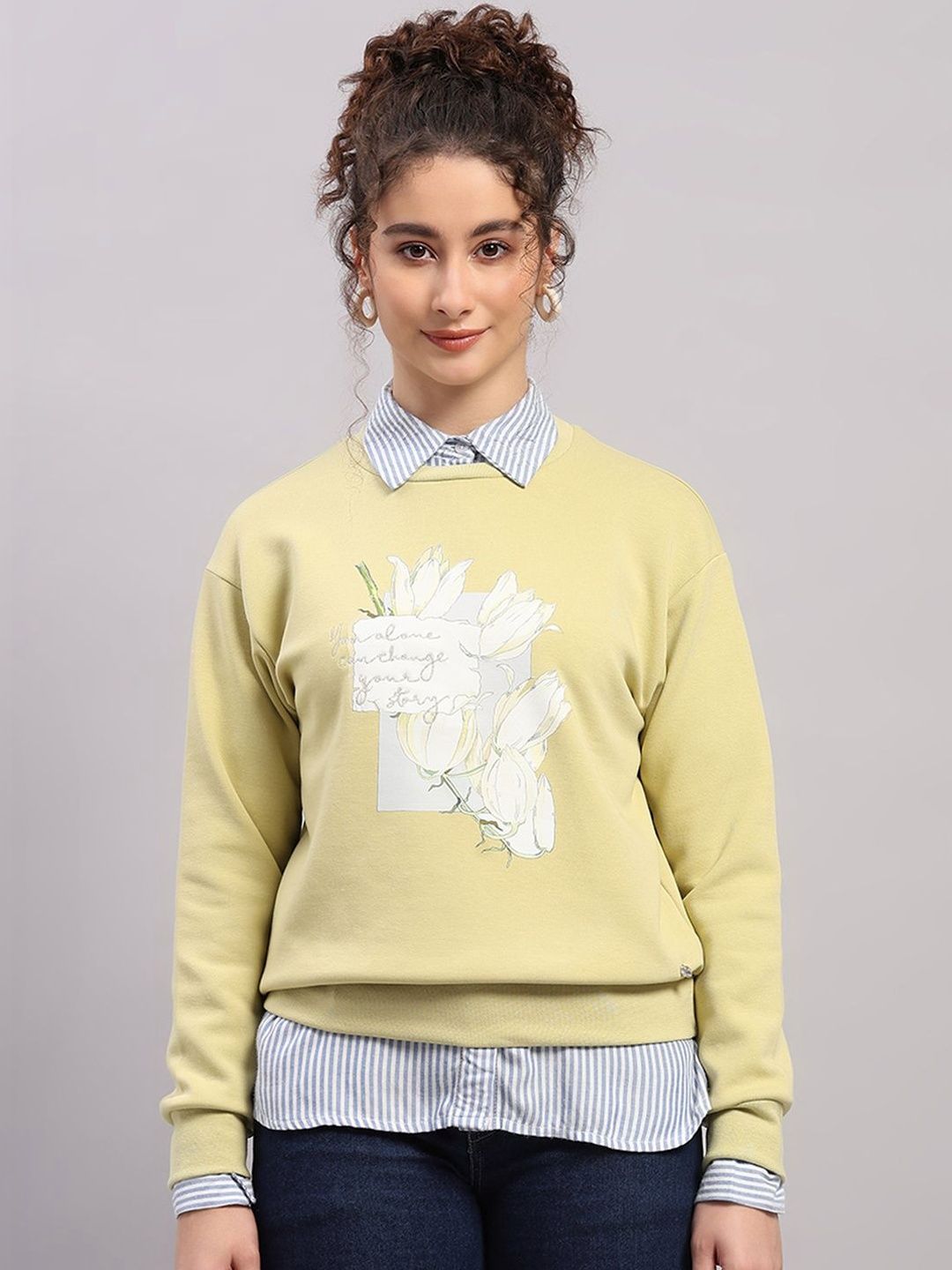 Monte Carlo Women Printed Sweatshirt-picture-1