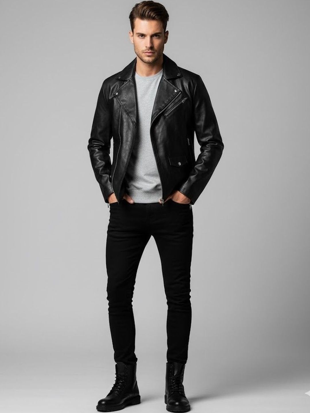 Mast & Harbour Men Biker Jacket-picture-58