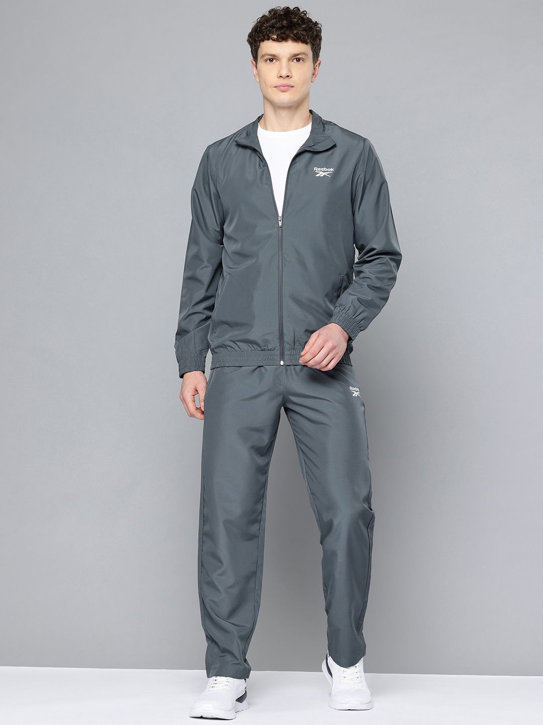 Reebok Brand Logo Detail Speedwick Training Tracksuit-picture-42