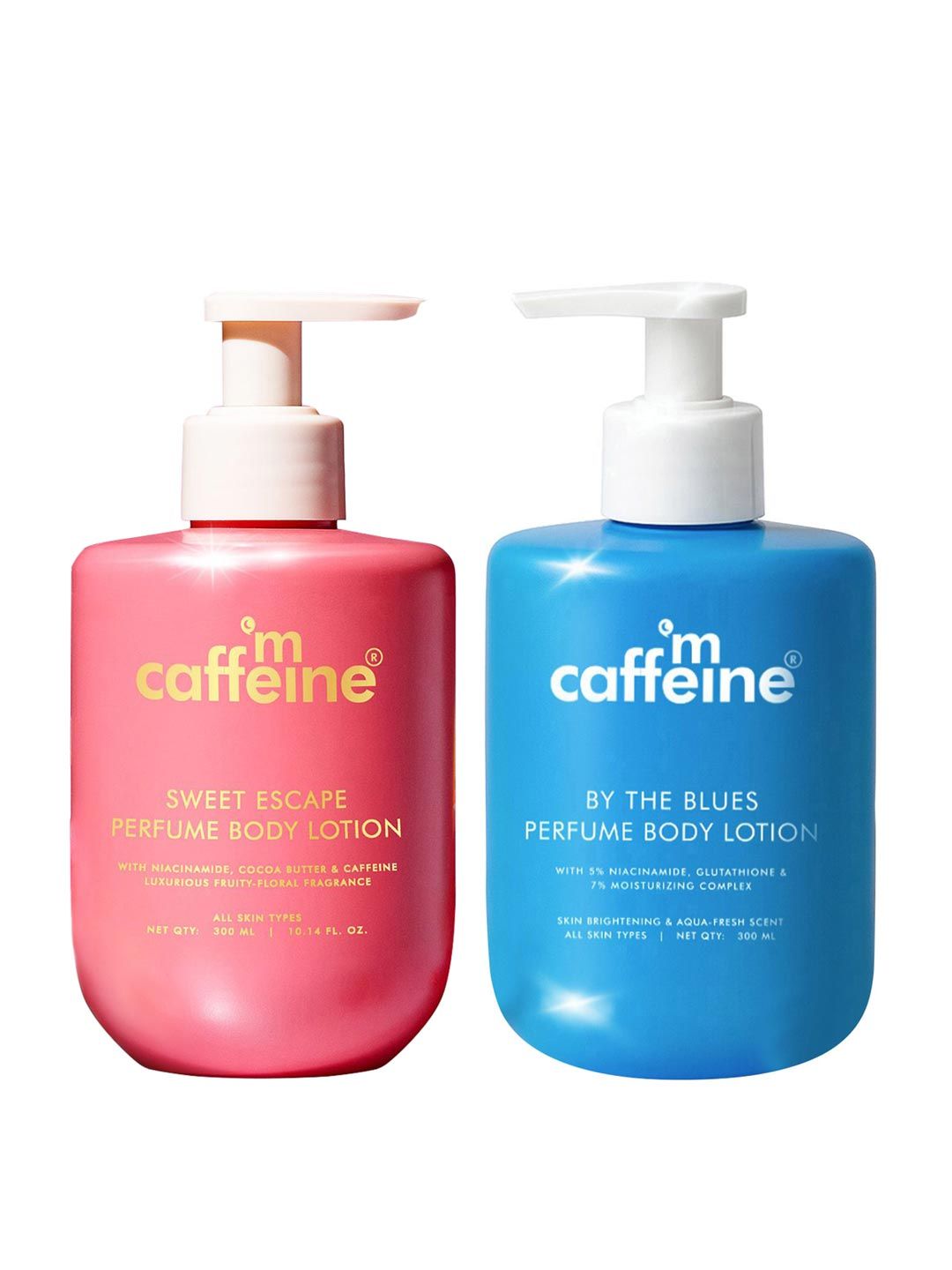 MCaffeine Set Of 2 By the Blues Body Lotion & Sweet Escape Body Lotion - 300ml Each-image-47